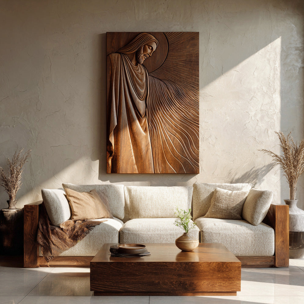 Organic Modern Sacred Wall Art For Living Room RTTHHNWA197