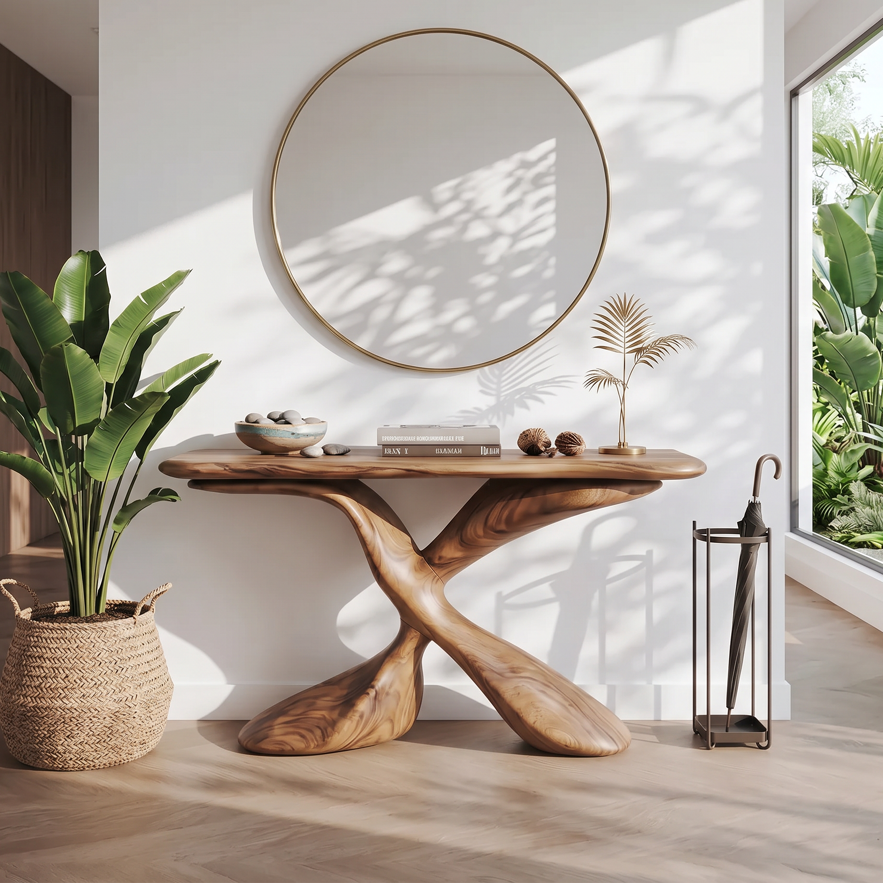 Mid Century Design Console Table For Living Room SILDTTRCS226