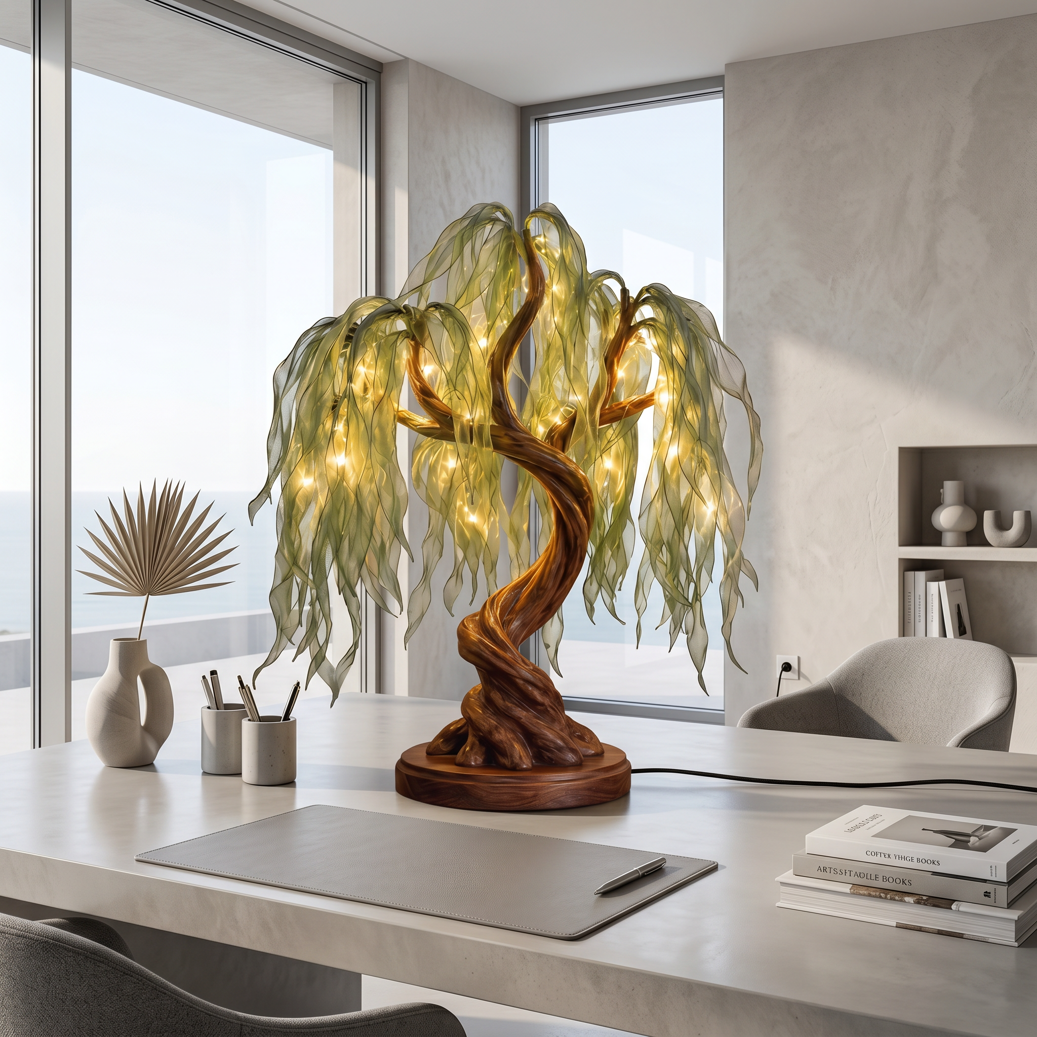 Boho Fairy Light Tree Lamp For Bedroom Decor SINLSATL014