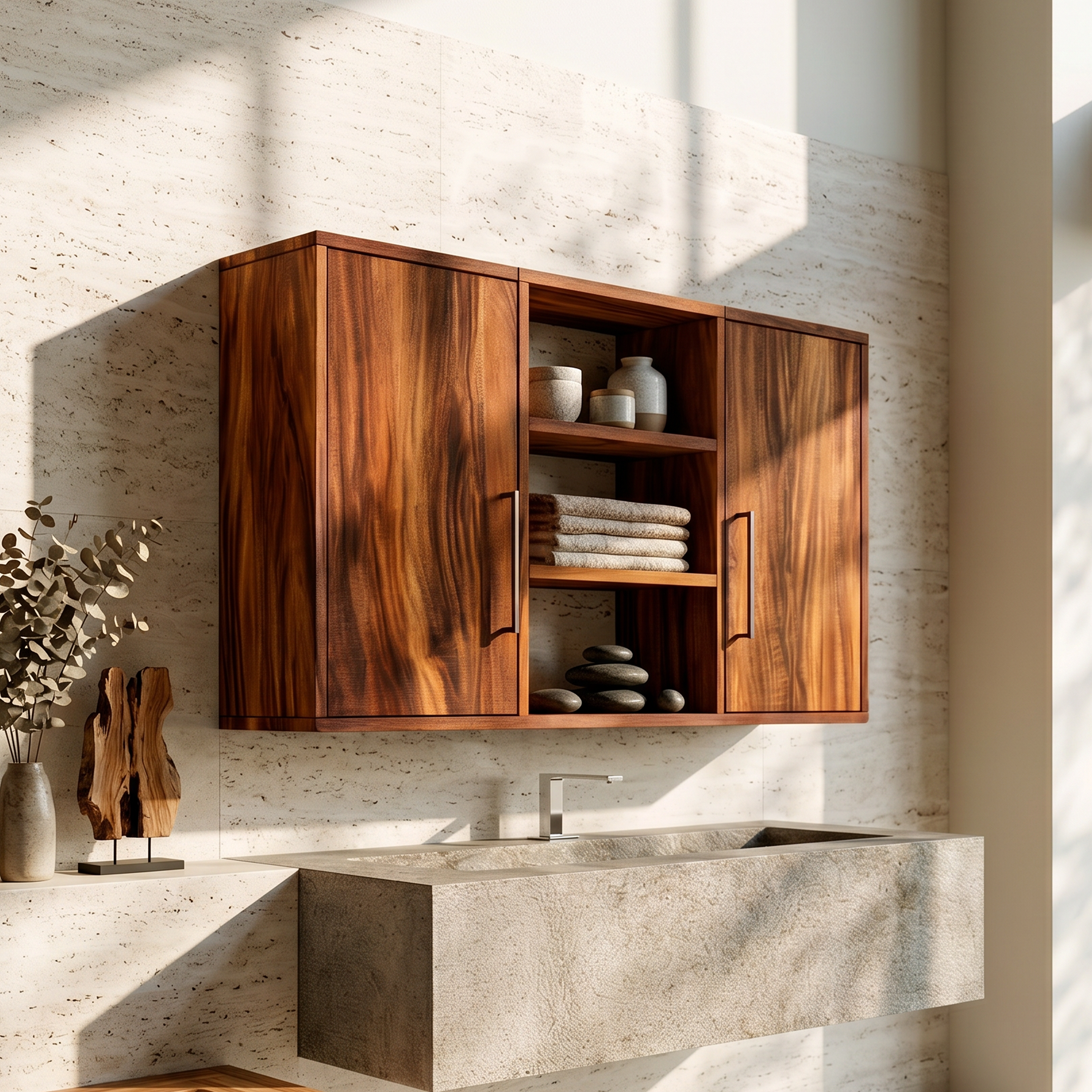 Scandinavian Clean Line Bathroom Cabinet Modern Bathroom SILDTTRBRC001