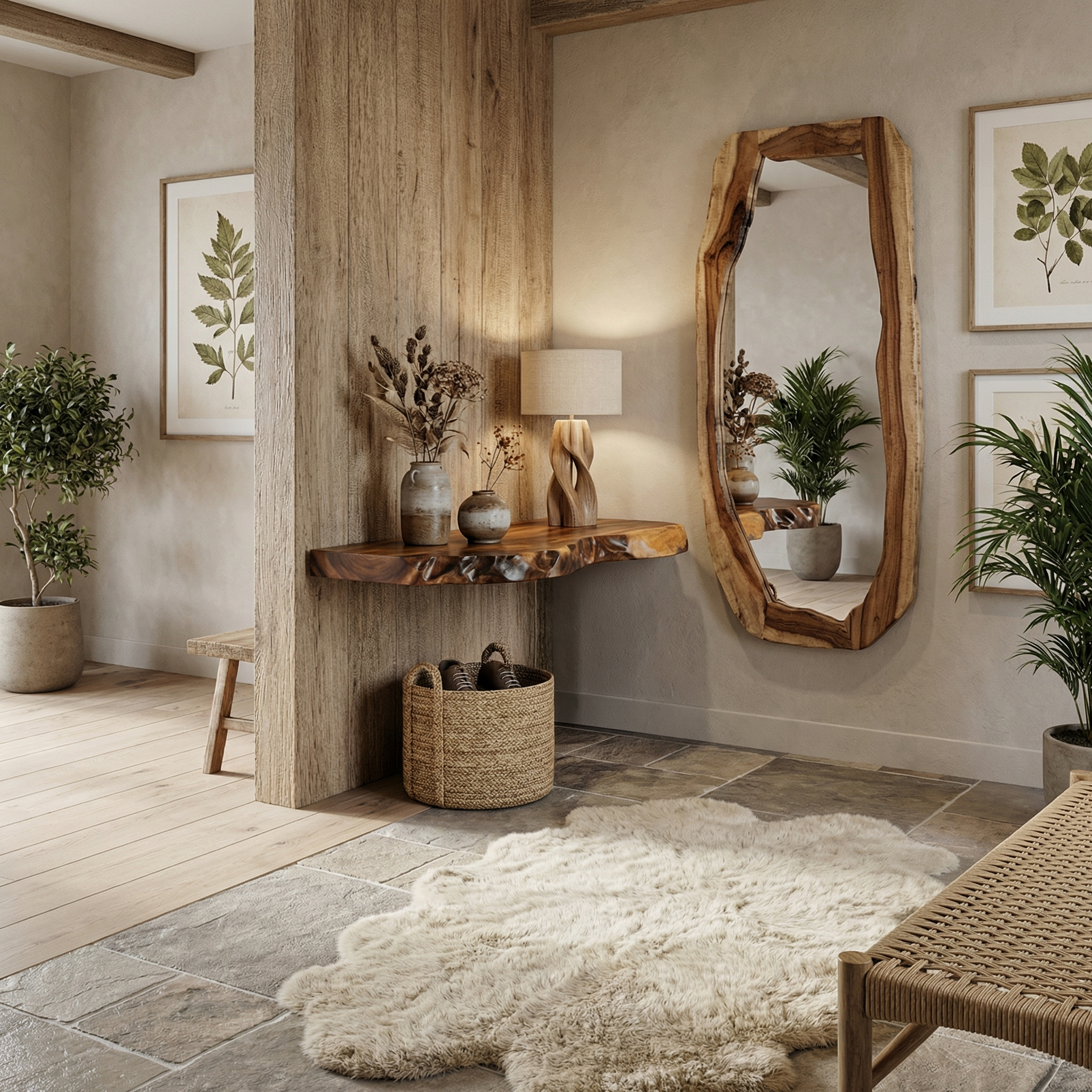 Rustic Floating Shelf For Living Room SINLSAFL523