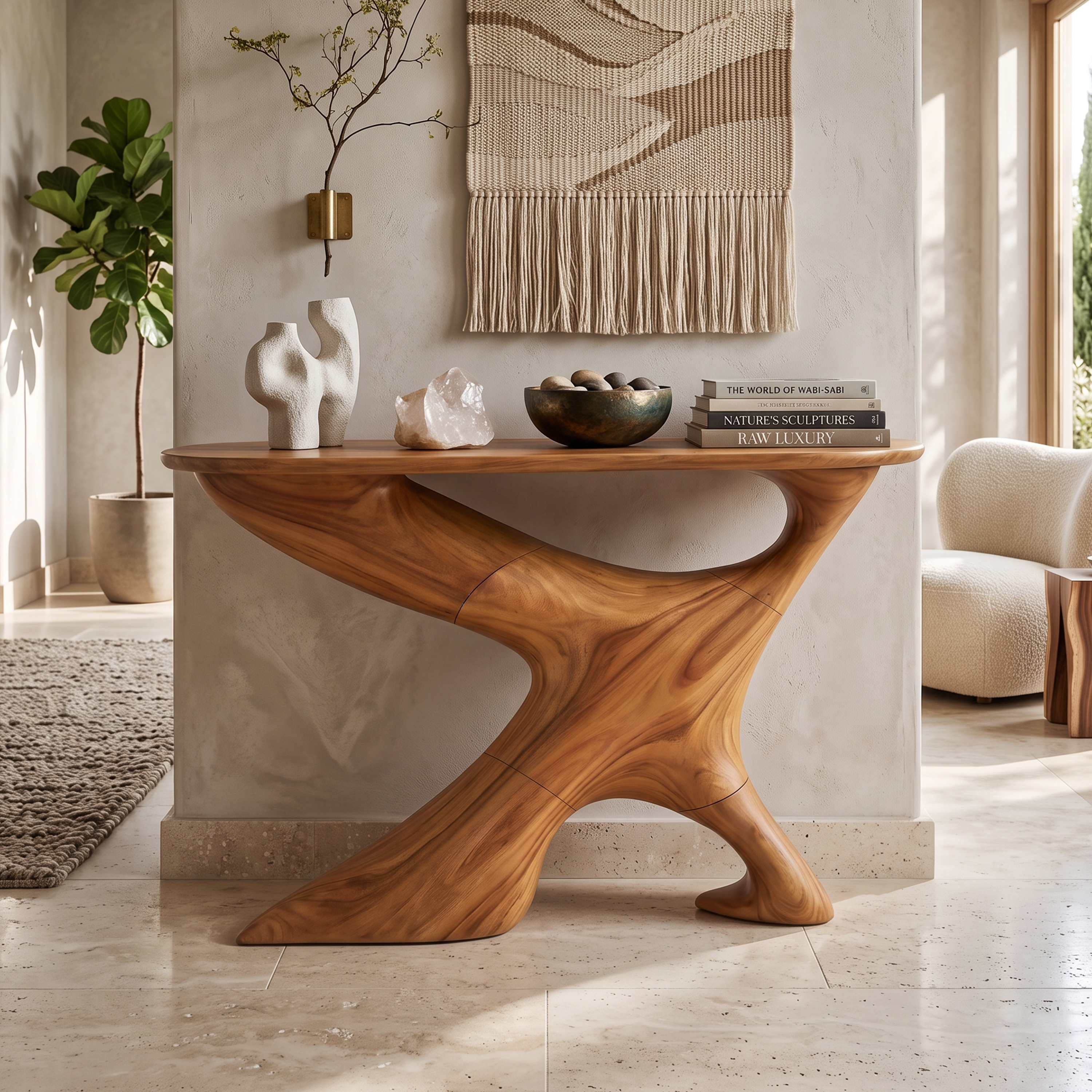Handcrafted Foyer Table Furniture Decor SILDTTNCS207