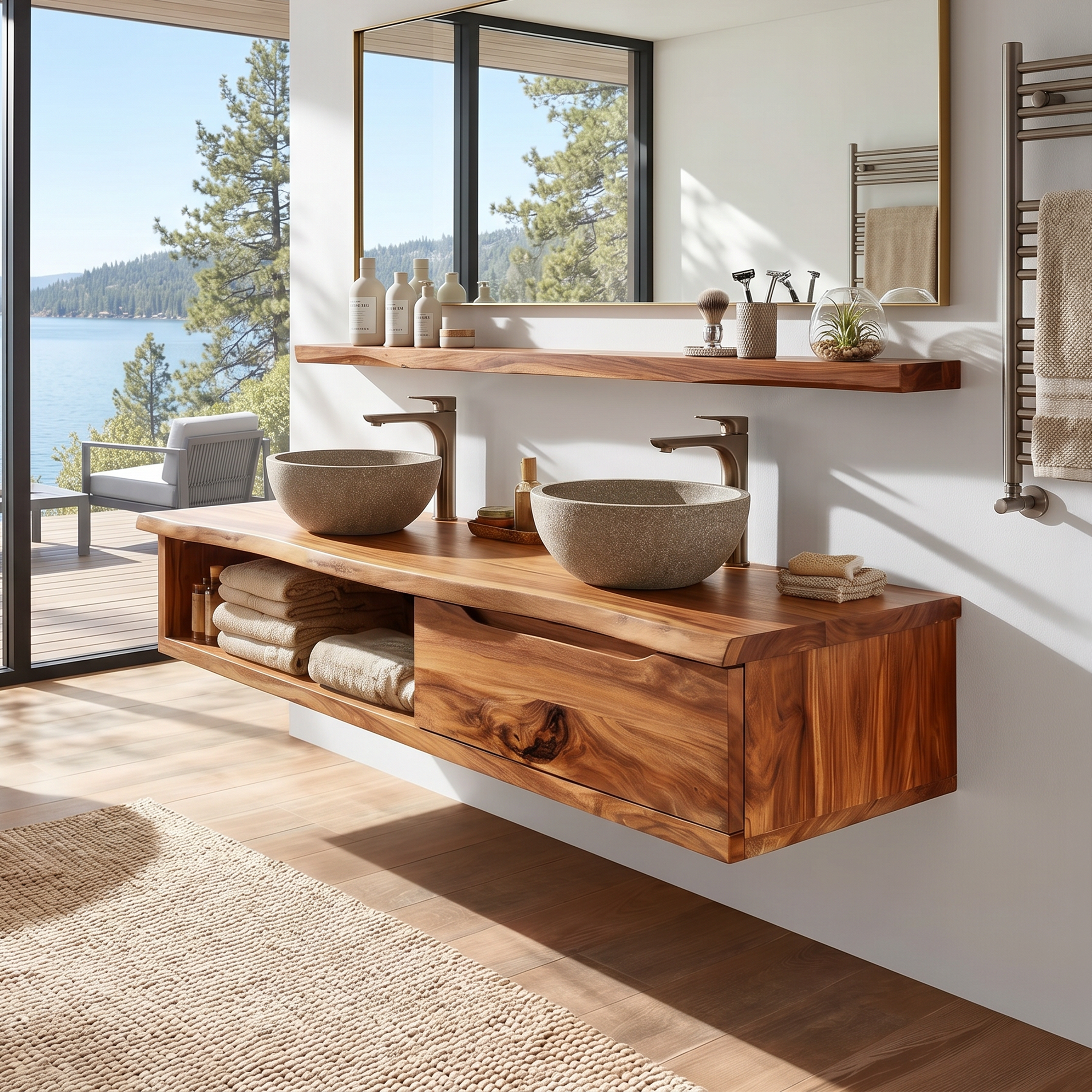 Scandinavian Bathroom Storage Cabinet Family Bathroom SILDTTRBRV195