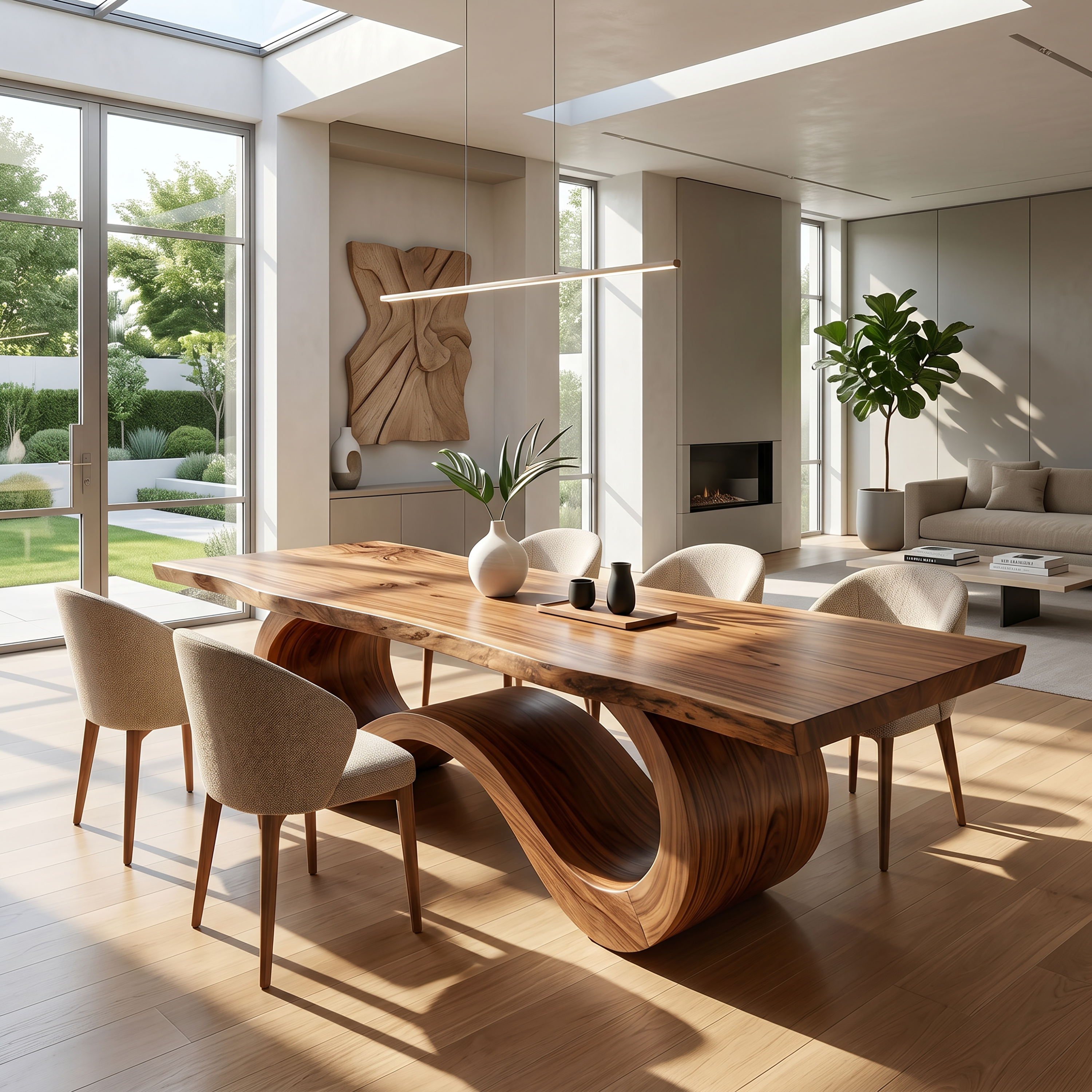 Luxury Dining Table For Contemporary Dining Room SILDTTRDN045