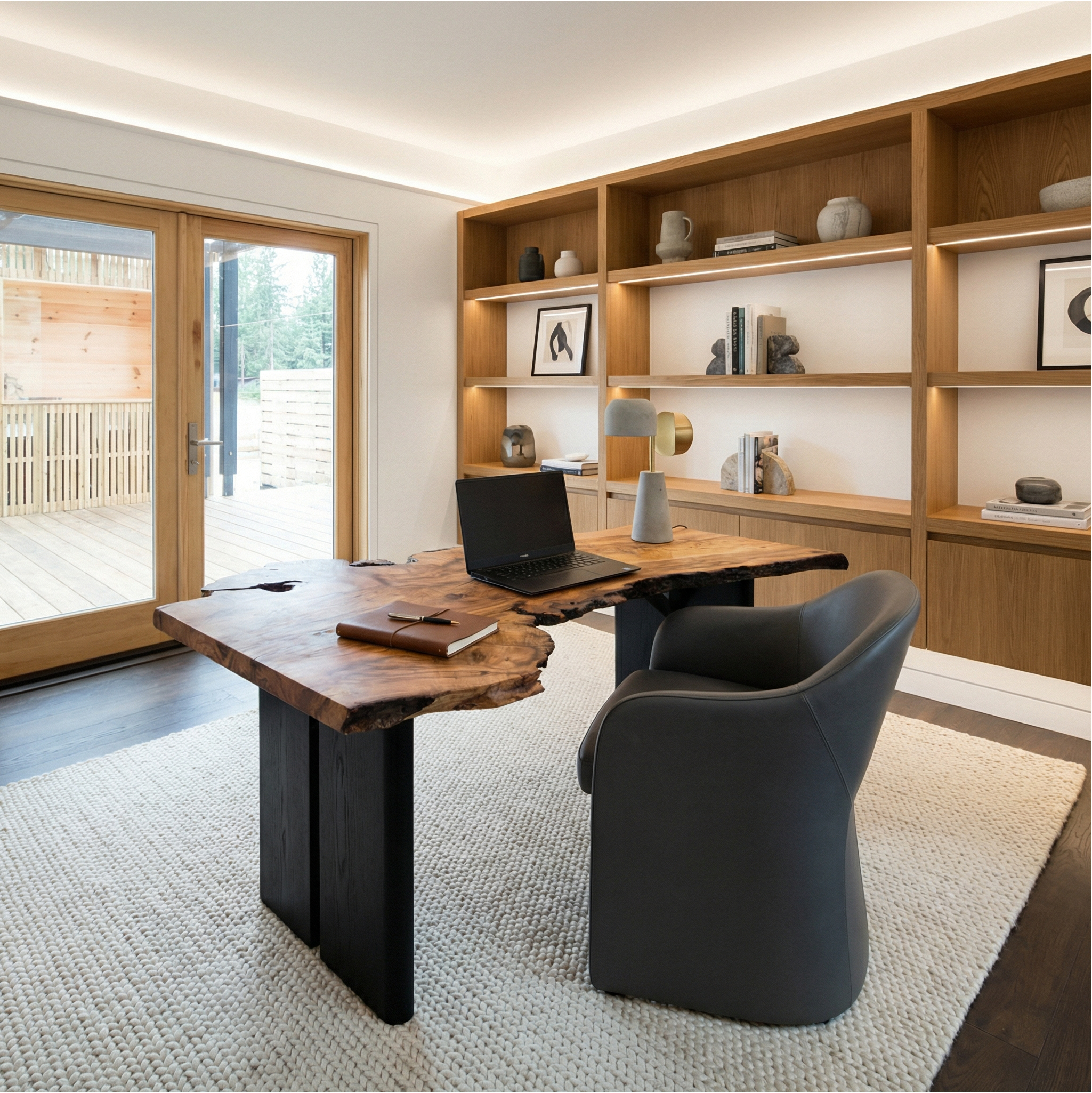 Modern Office Desk For Home Office And Workspace SINLSADK099