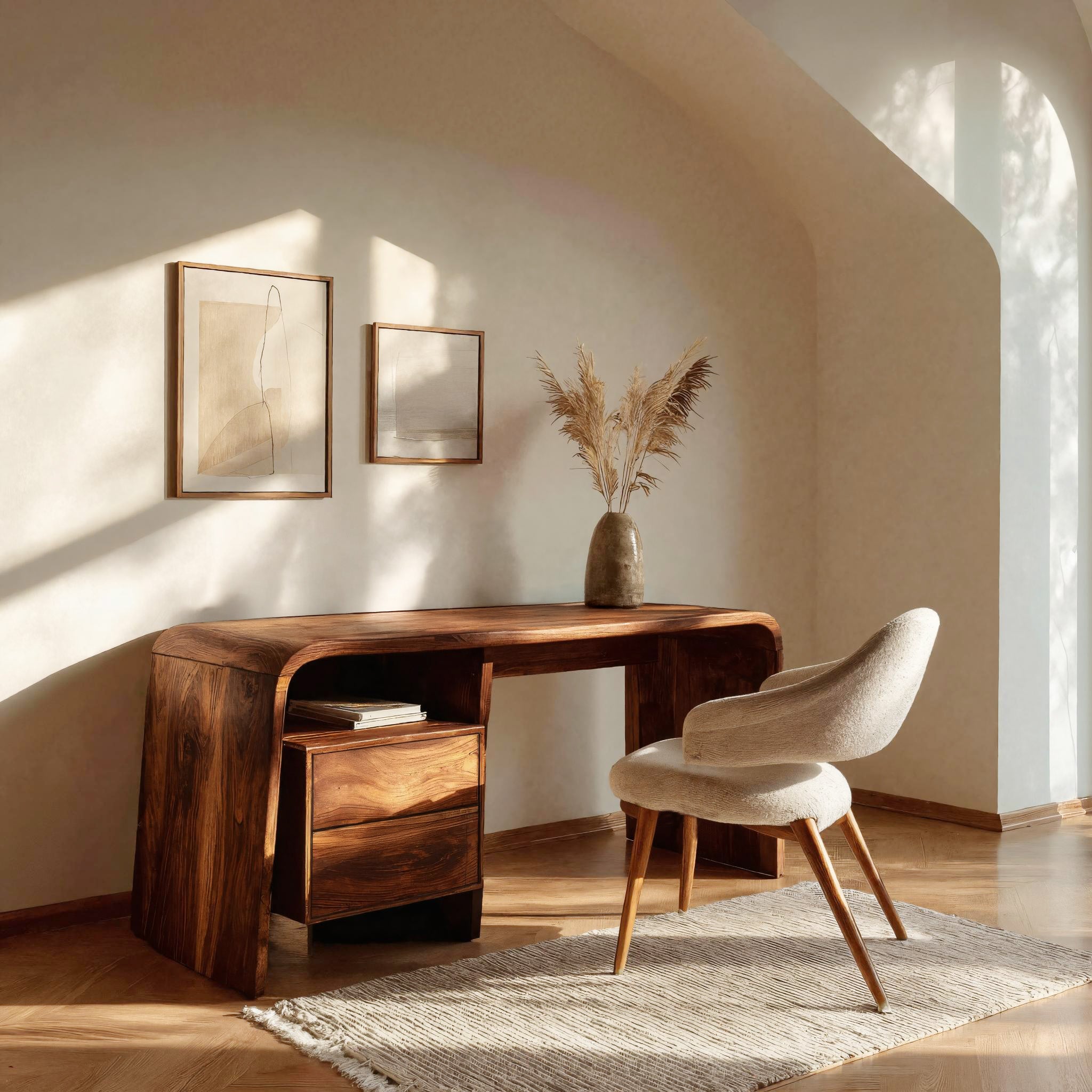 Modern Writing Desk With Drawers For Workspace RTTHHNDE102