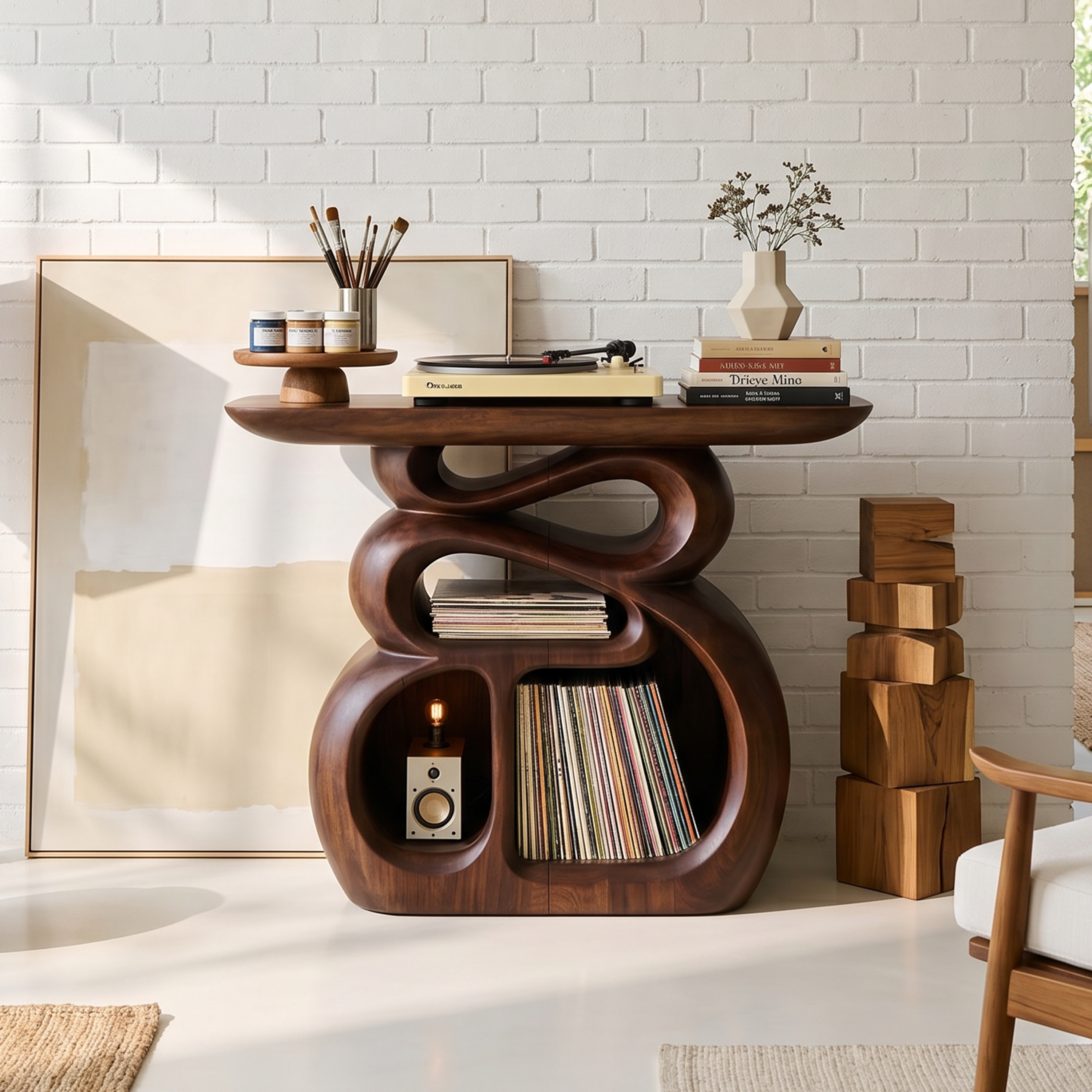 Contemporary Audio Stand For Entertainment Lounge Interior SILDTTNRPT031
