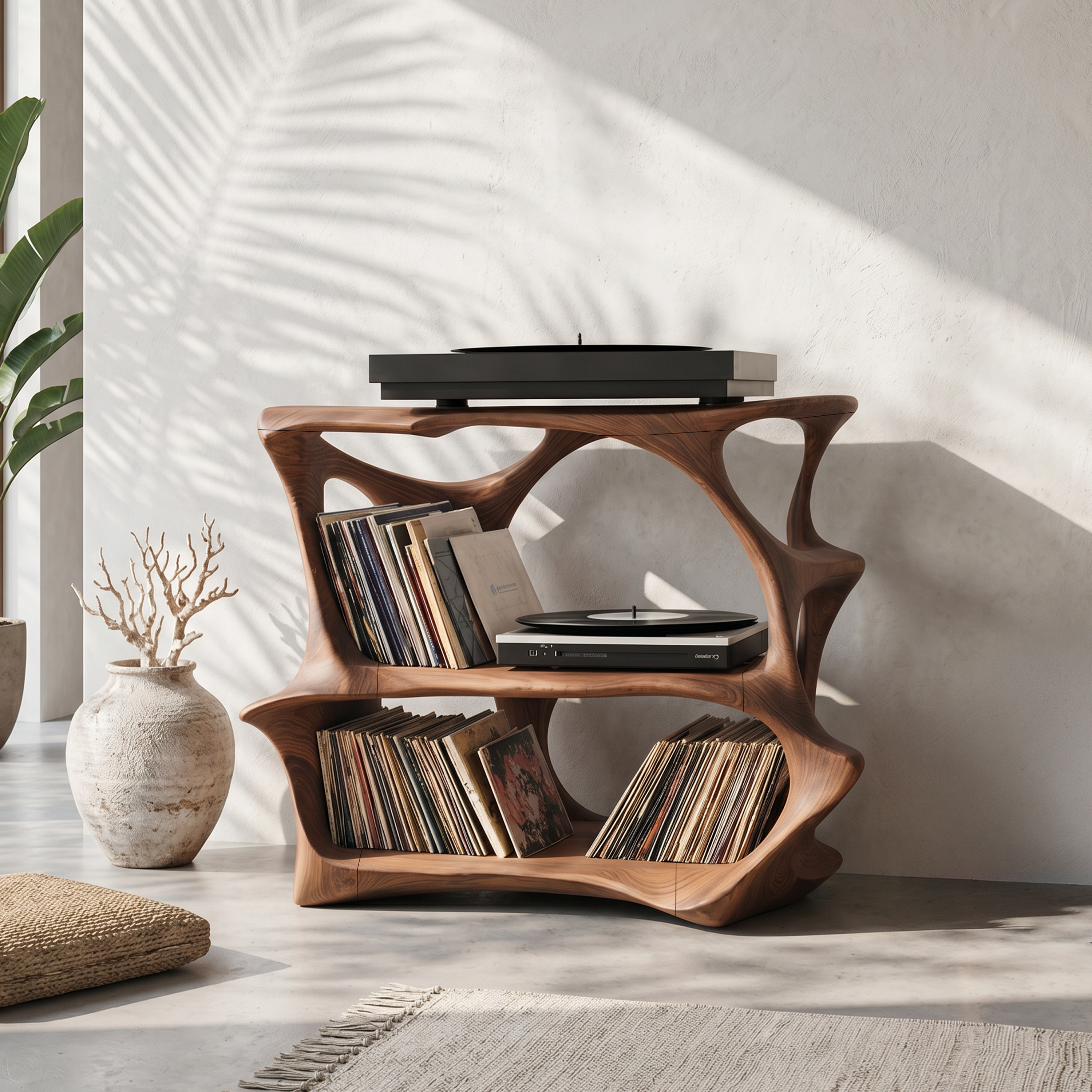 Farmhouse Wooden Media Stand Entryway Decor Charm SILDTTNRPT006