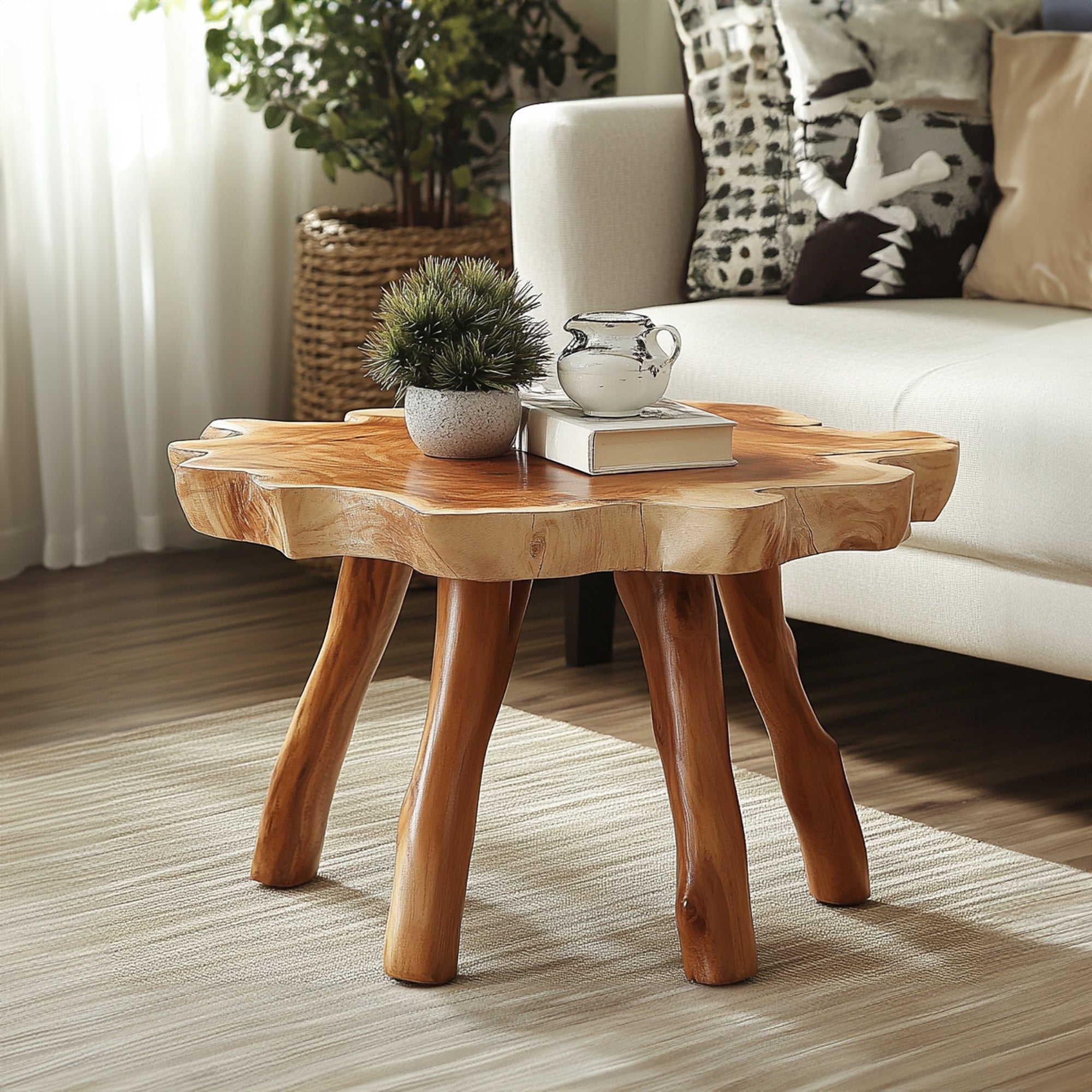 Reclaimed Wood Coffee Table With Vintage Charm SILDTCF002