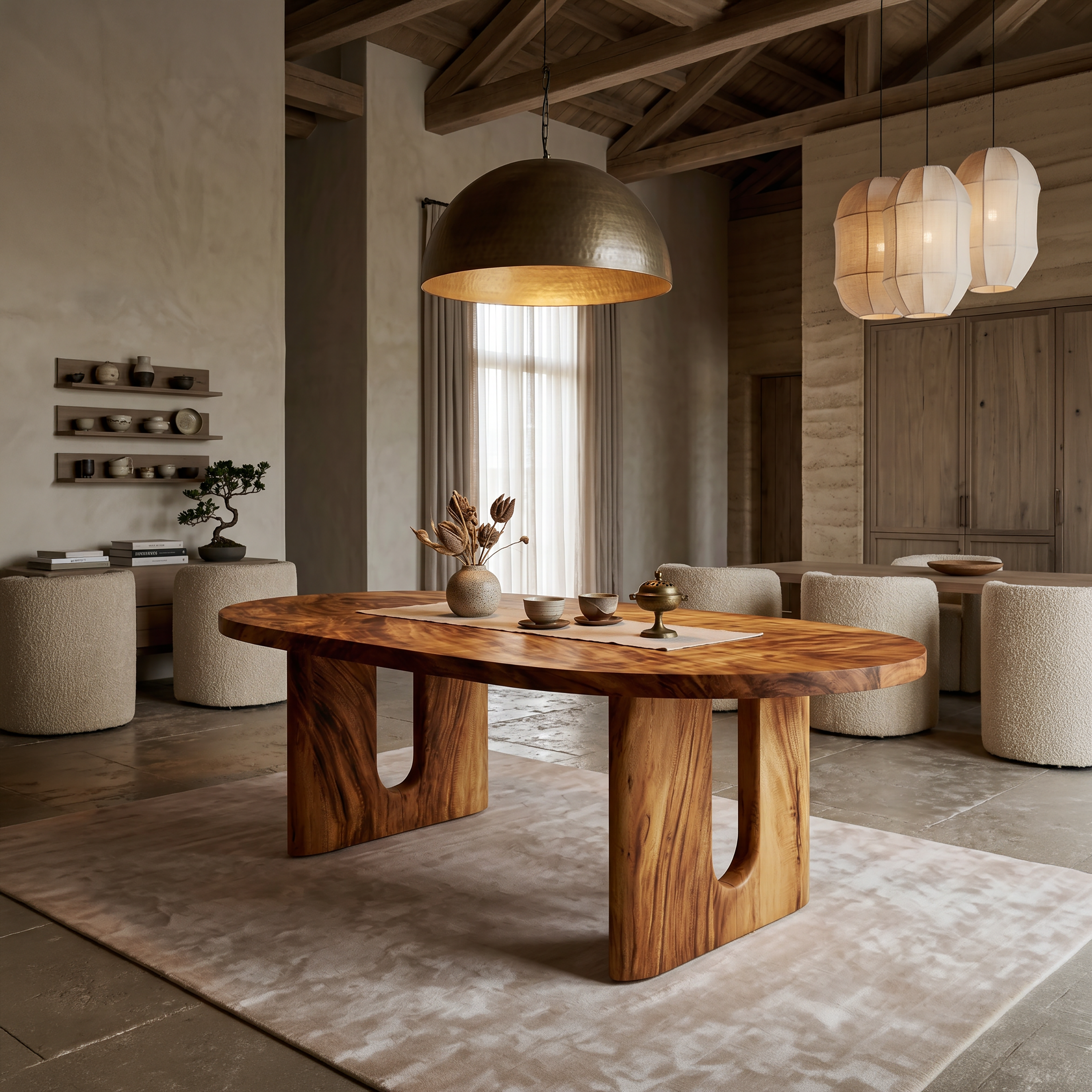 Rustic Dining Table For Farmhouse Dining Space SILDTTRDN049