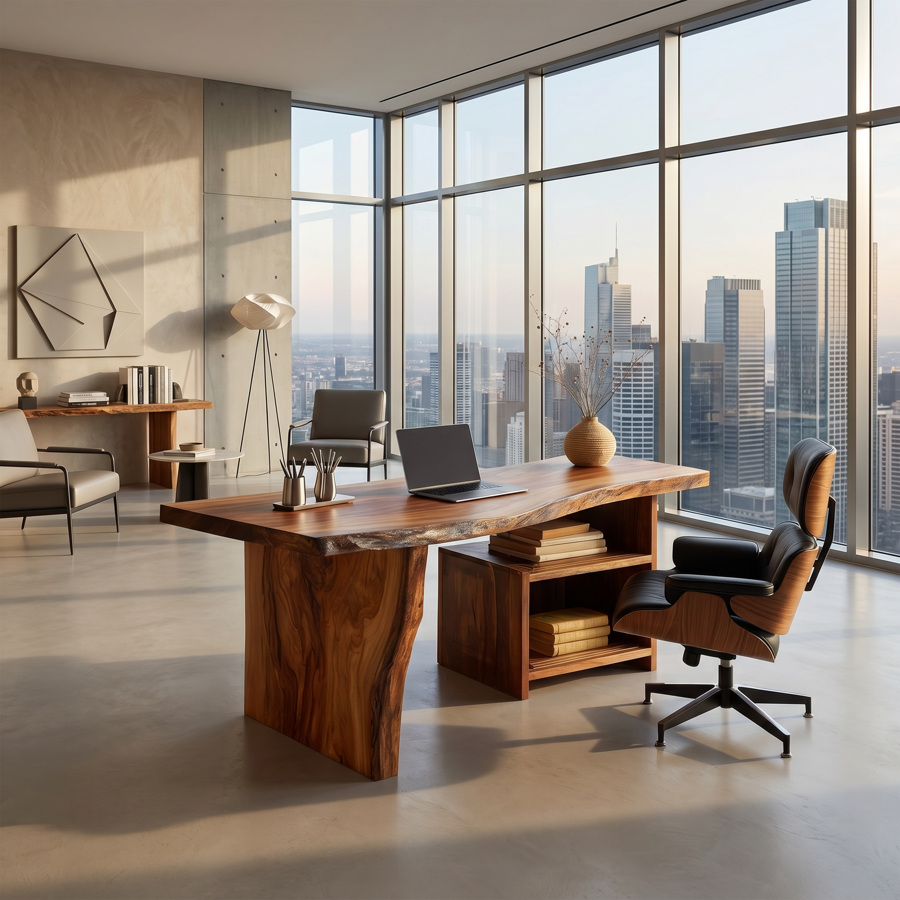 Modern Vanity Desk With Storage Drawers For Bedroom SILDTTRDE016