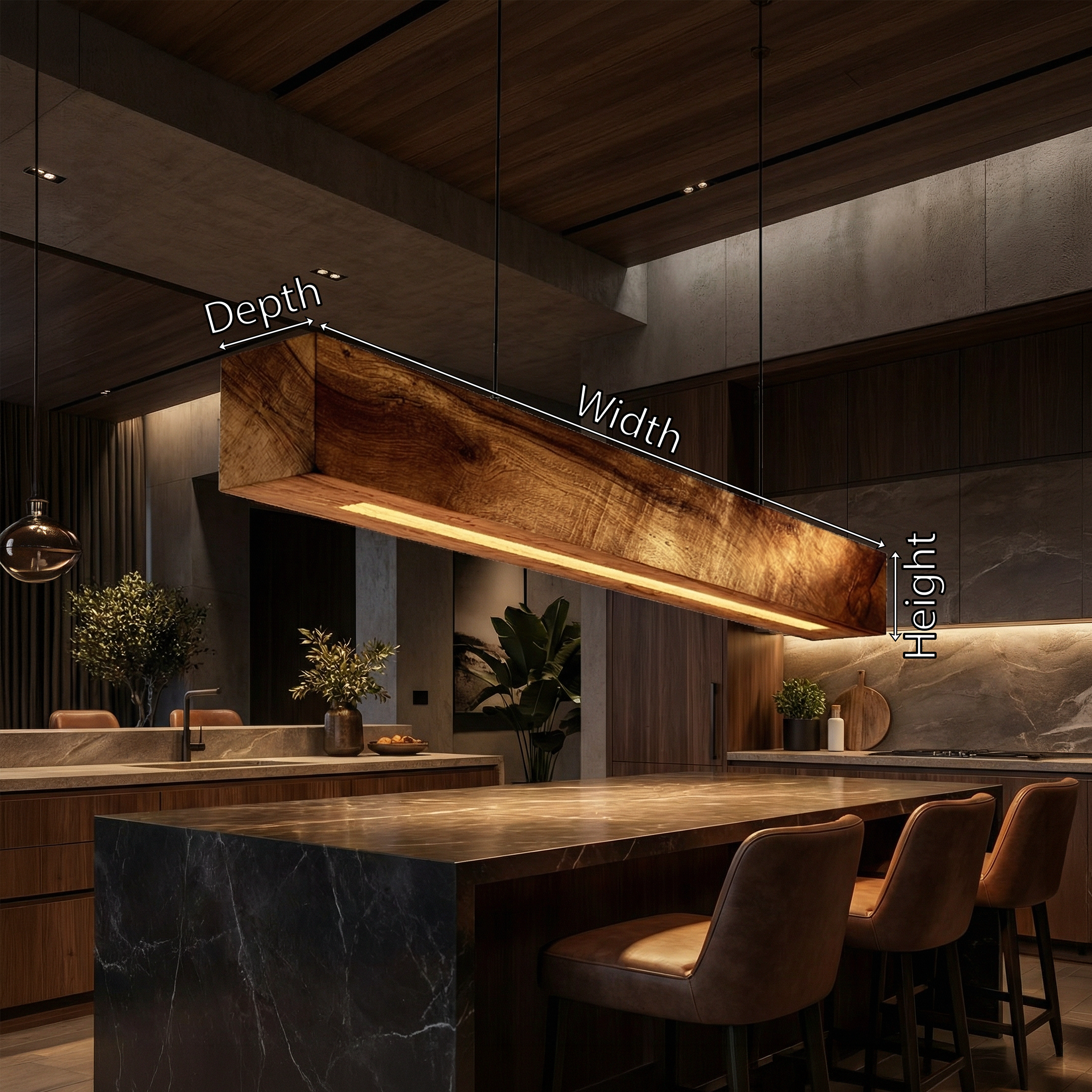 Modern Accent Lamp Kitchen Counter Dining Room Living Space Corner SILDTTRLAM021