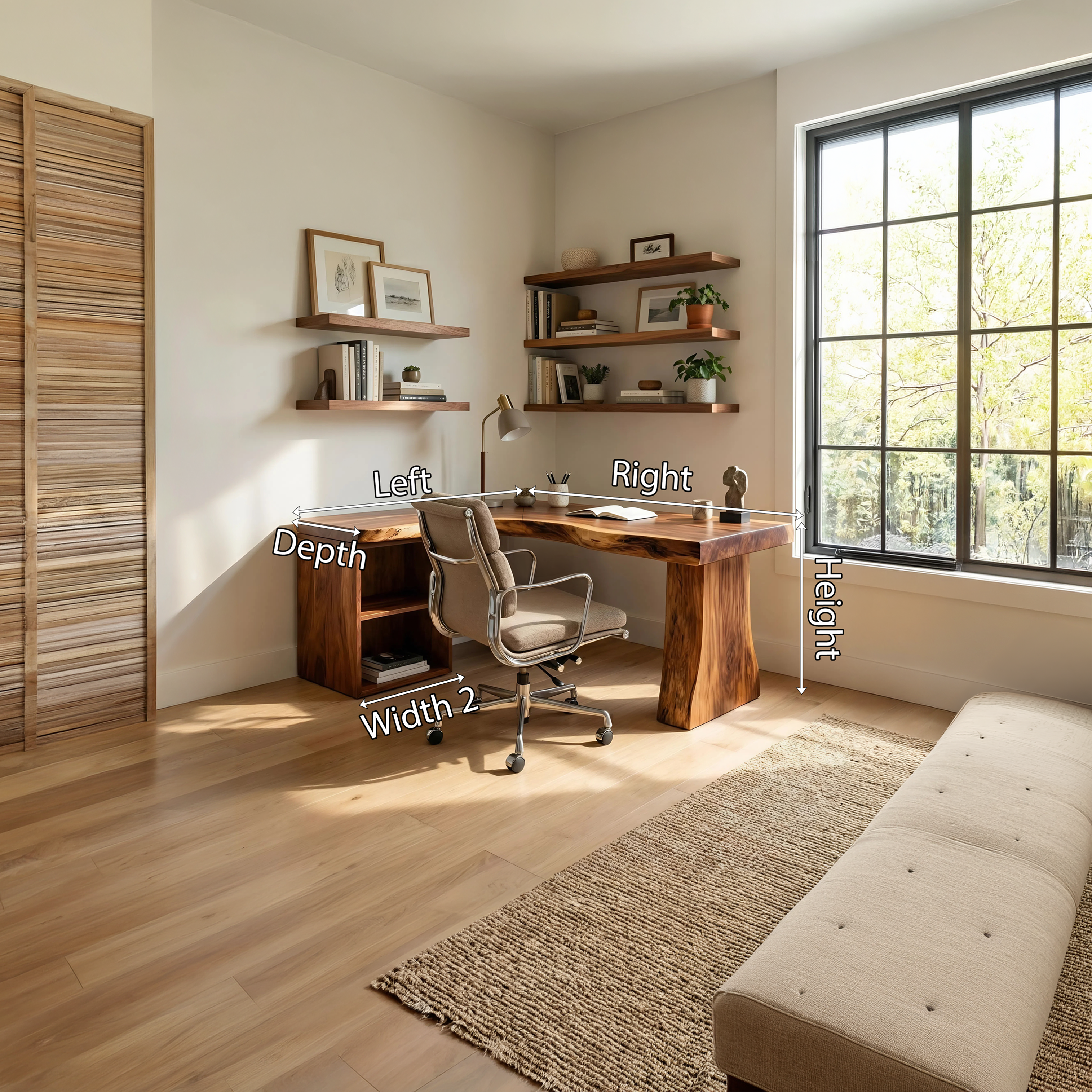 Modern L Shaped Desk For Seamless Corner Workspace SILDTTNDE027