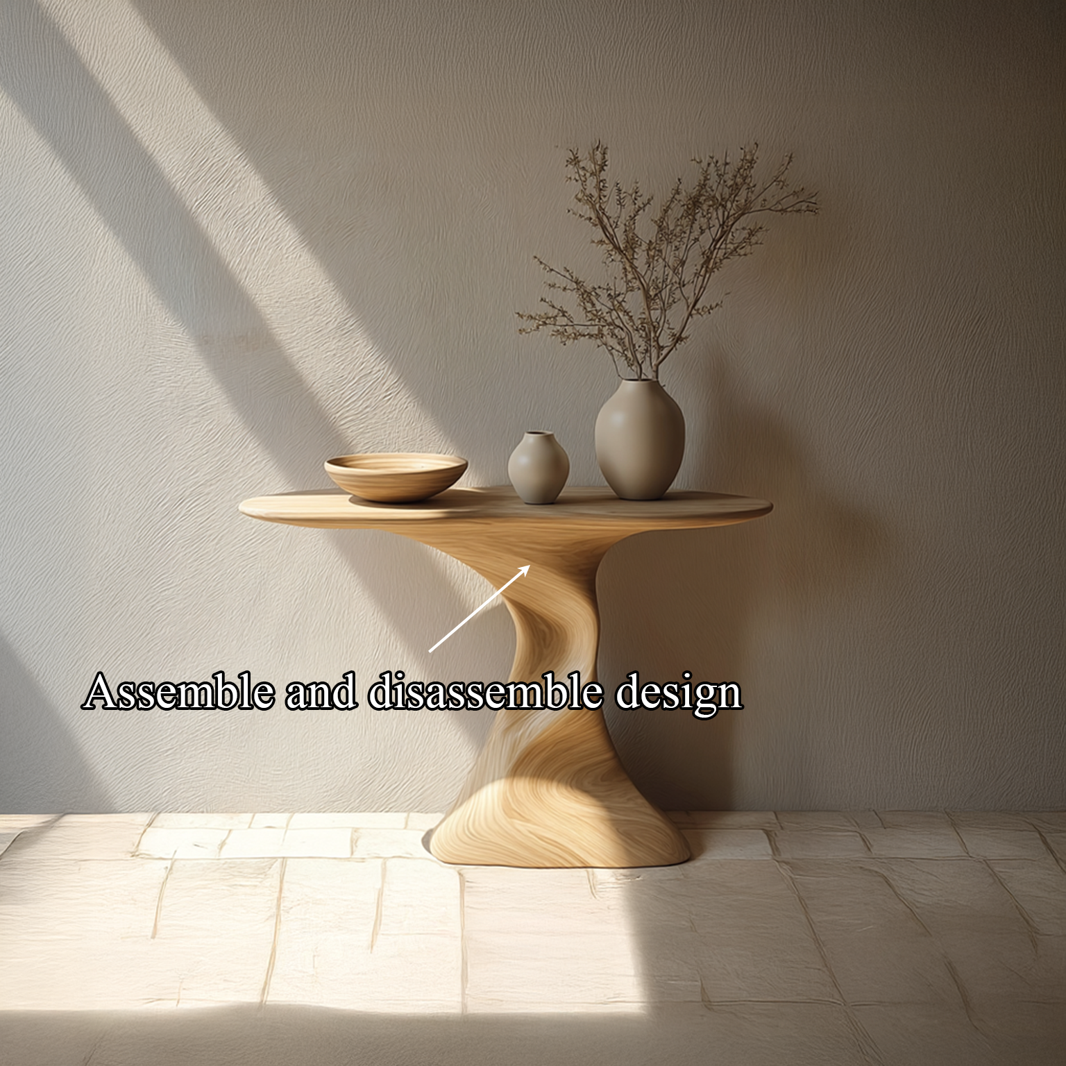 Mid Century Console Table For Living Room Decor SINLSACS151