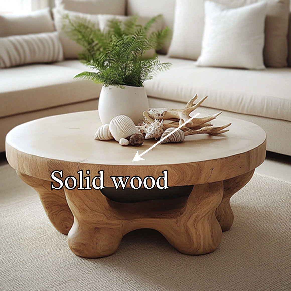 Mid Century Modern Coffee Table Family Room SINLSACF153