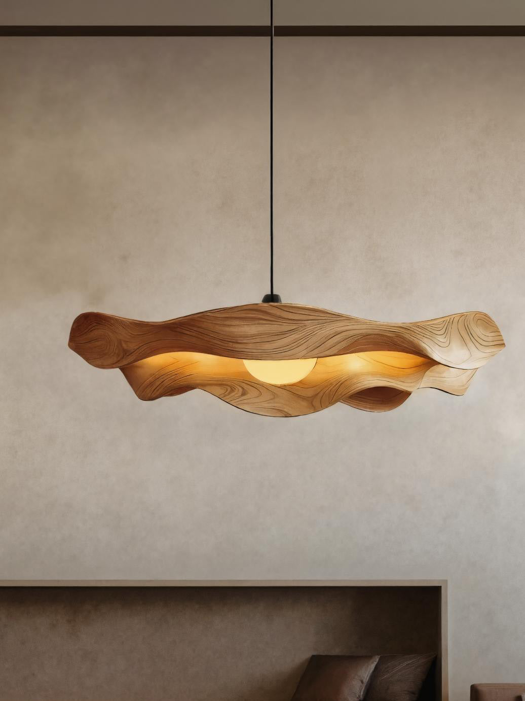 Modern Sculptural Pendant Light For Living Room SITHHNLAM024