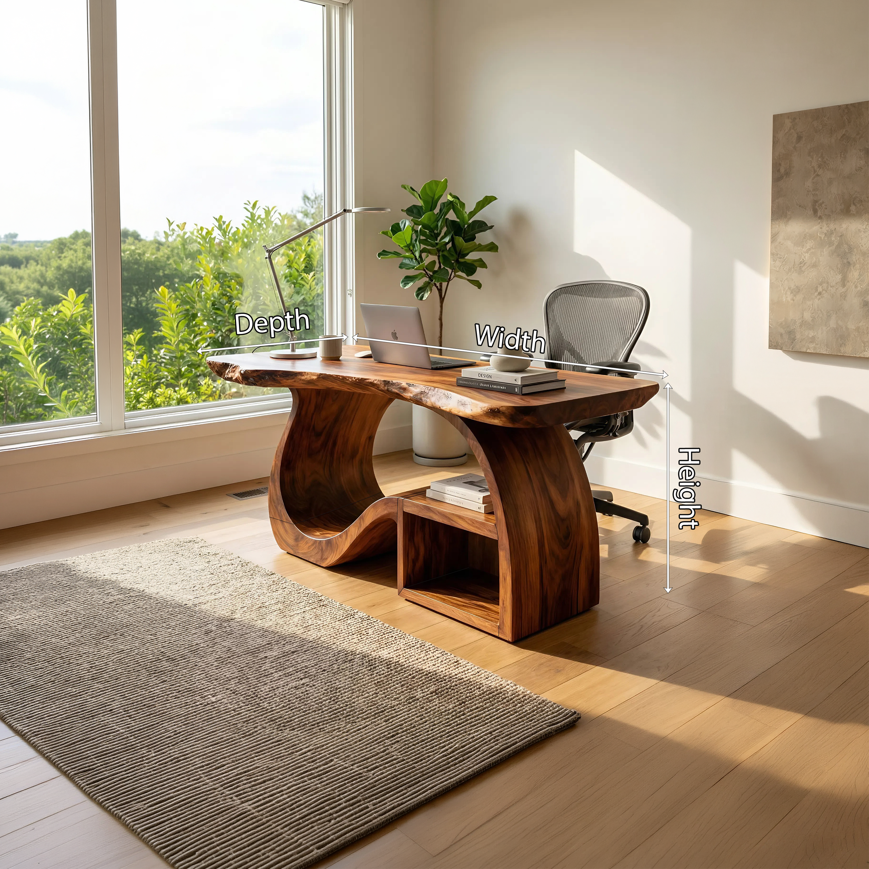 Mid Century Writing Desk For Refined Home Office SILDTTNDE023