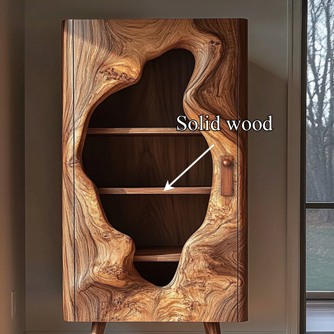 Mid Century Modern Standing Cabinet Living Room Or Studio SINLSASC247