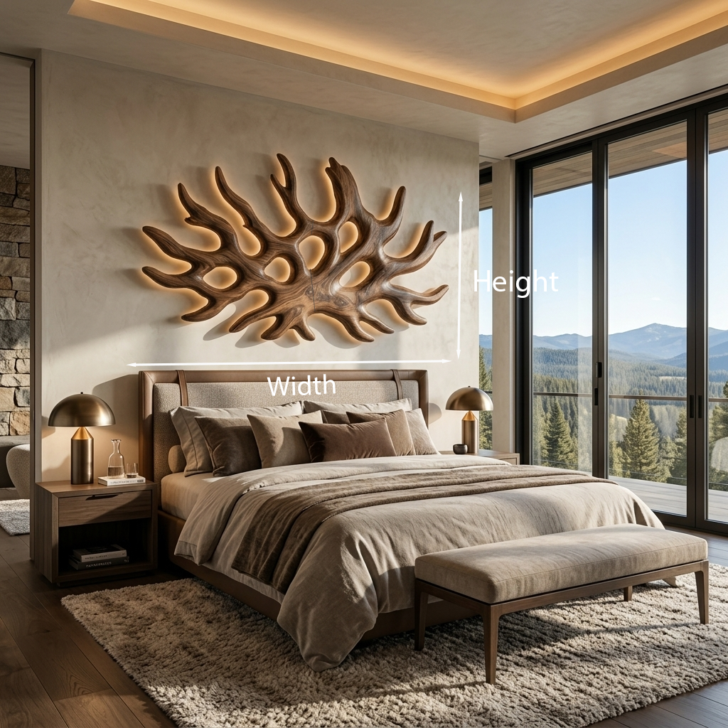 Organic Root Shape Wood Wall Light For Rustic Home Decor RTTHTTLAM061