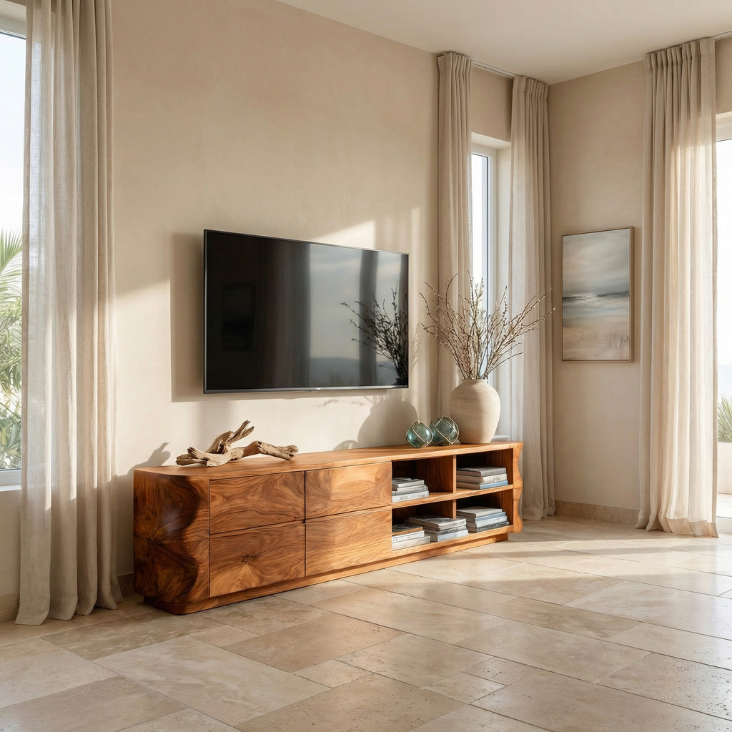 Quiet Luxury Modern Sideboard Cabinet For Living Room RTTHHNSD022