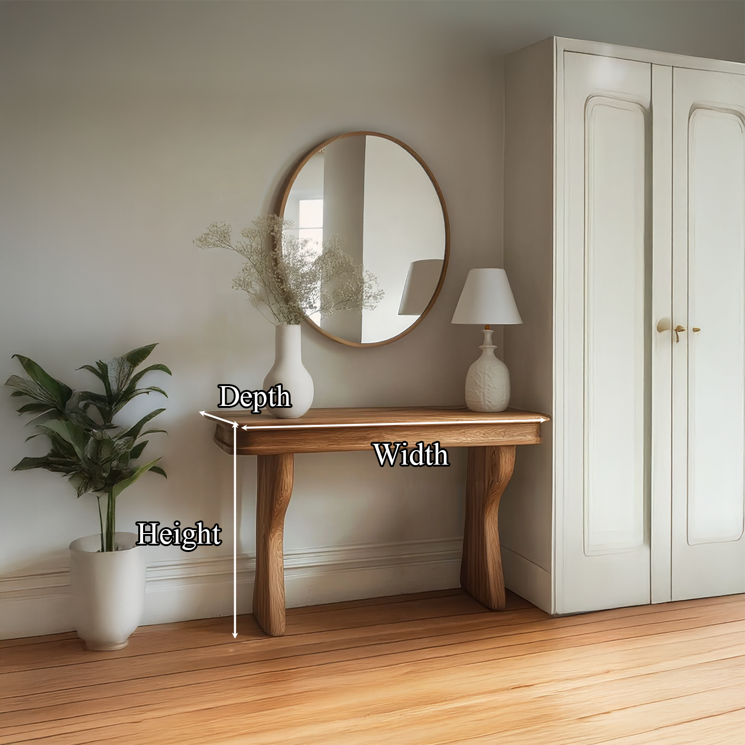Mid Century Sculptural Console Table Hallway SINLSACS146