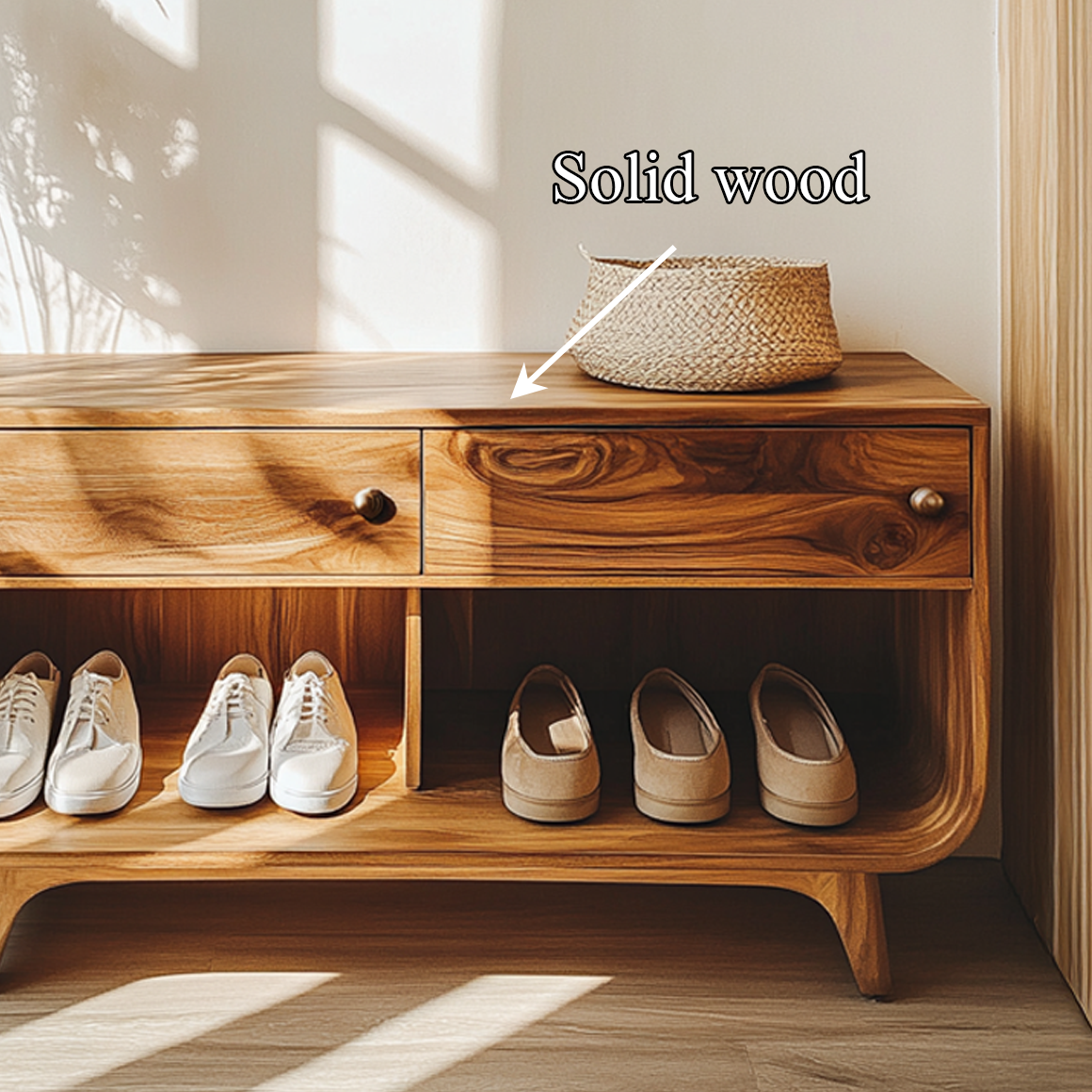 Scandinavian Functional Shoe Organizer Hallway And Bedroom SINLSASB072