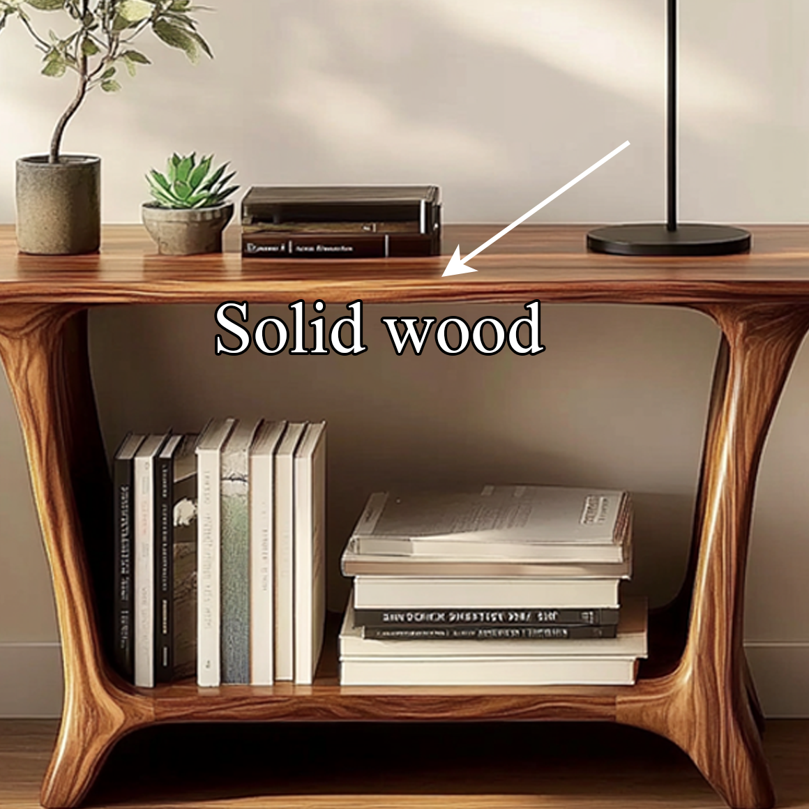 Mid Century Side Table Living Room Storage SINLSABT107