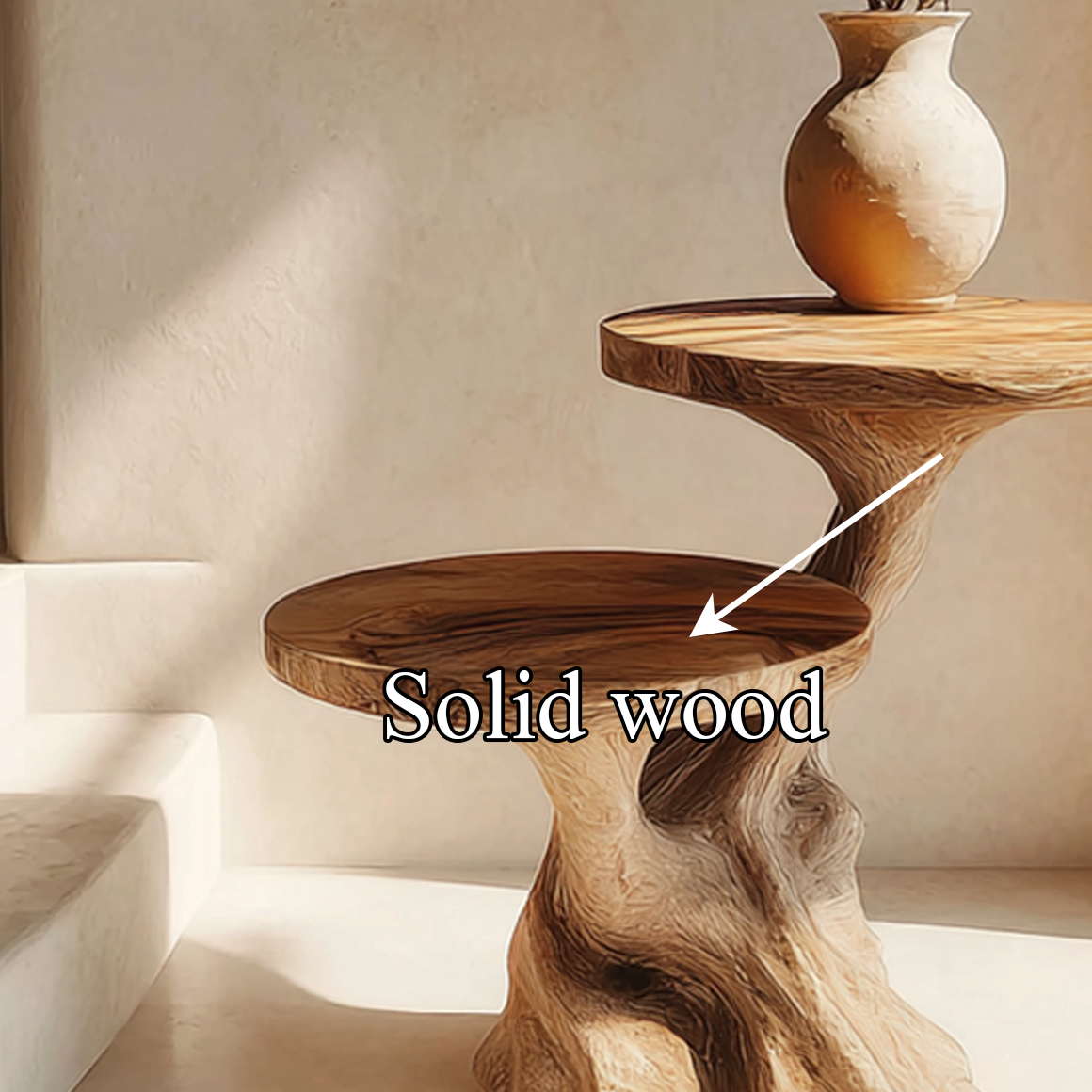 Rustic Side Table Entryway And Living Room SINLSABT097
