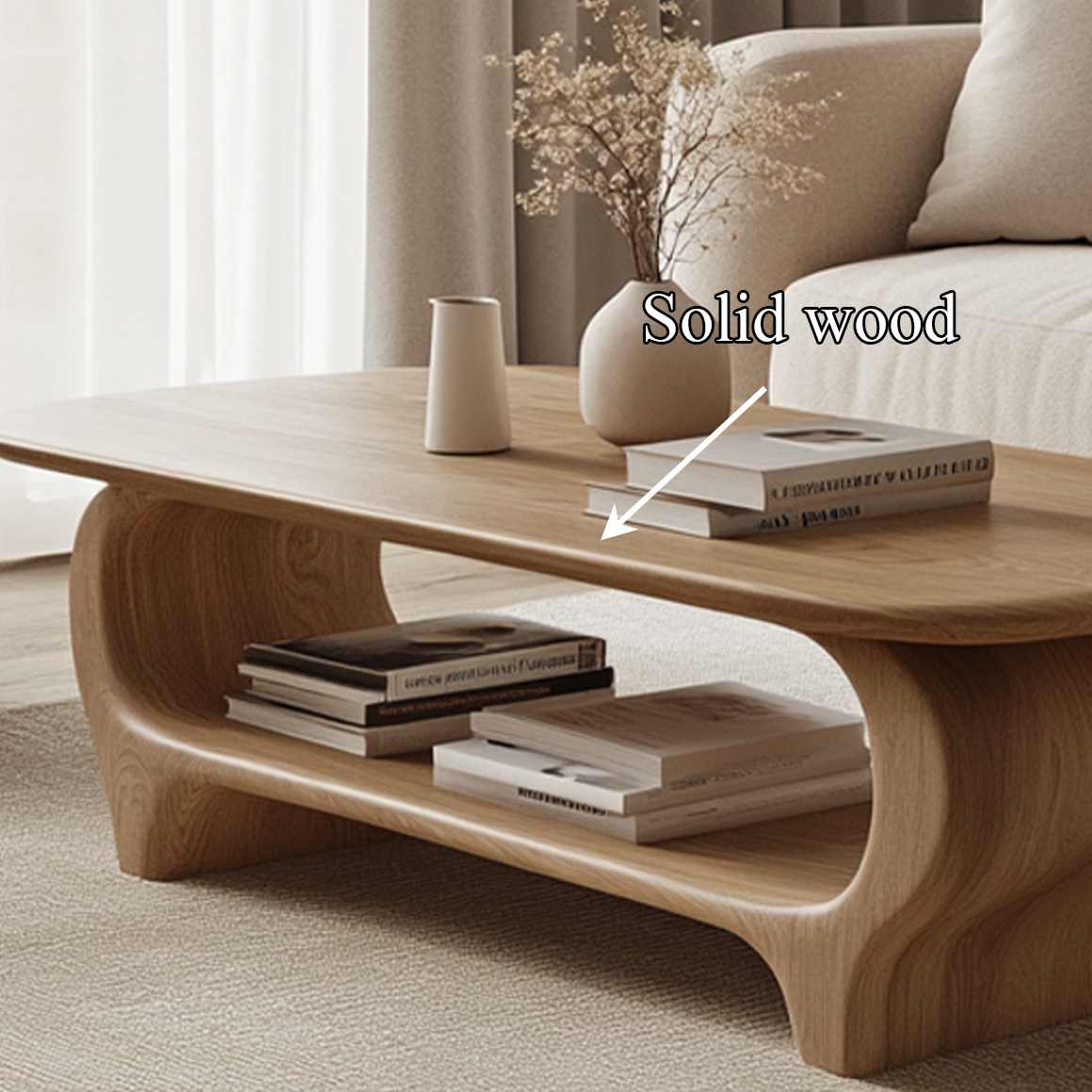 Scandinavian Modern Coffee Table Living Room Or Sitting Room SINLSACF223