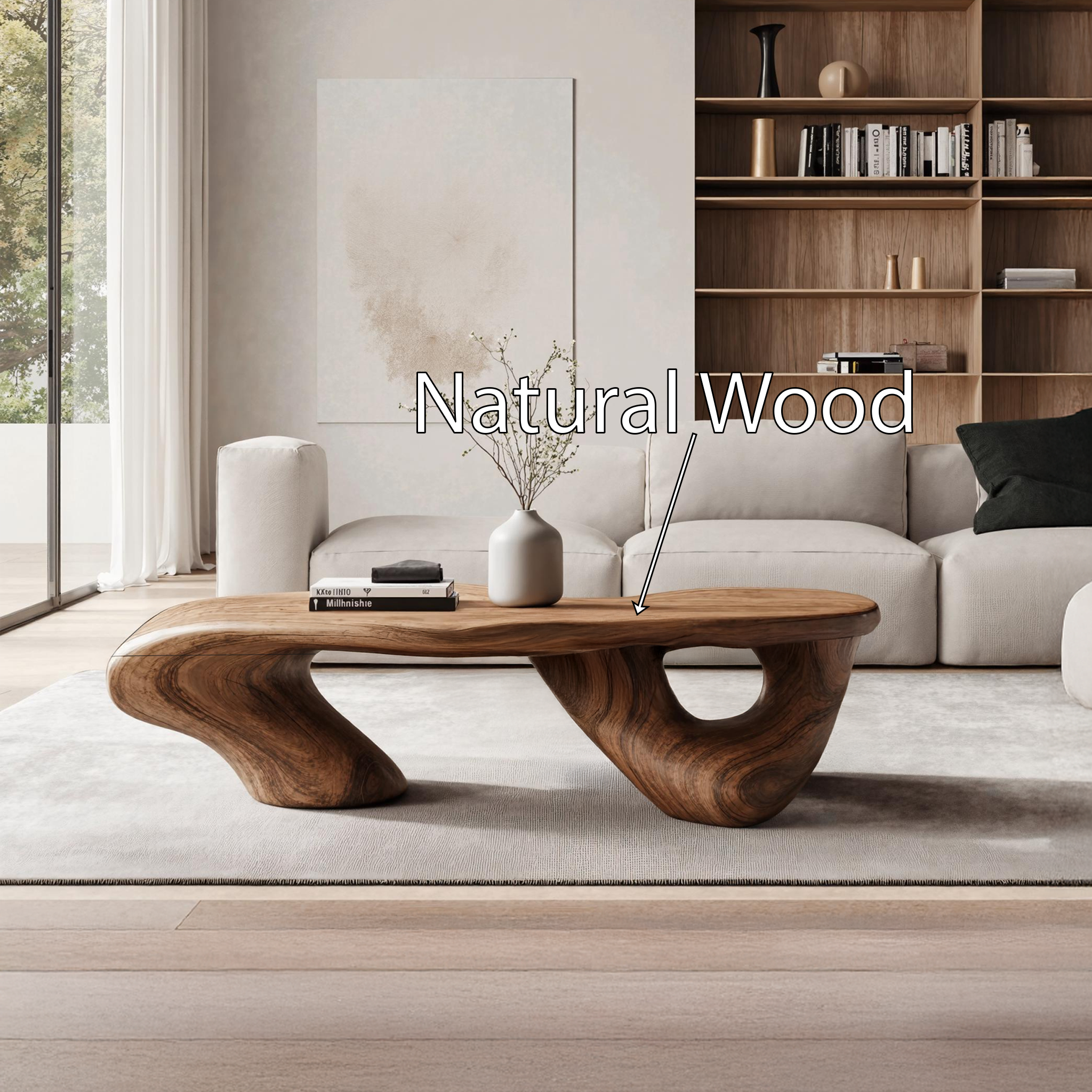 Handcrafted Low Table For Functional Room Setup SILDTTRCF015