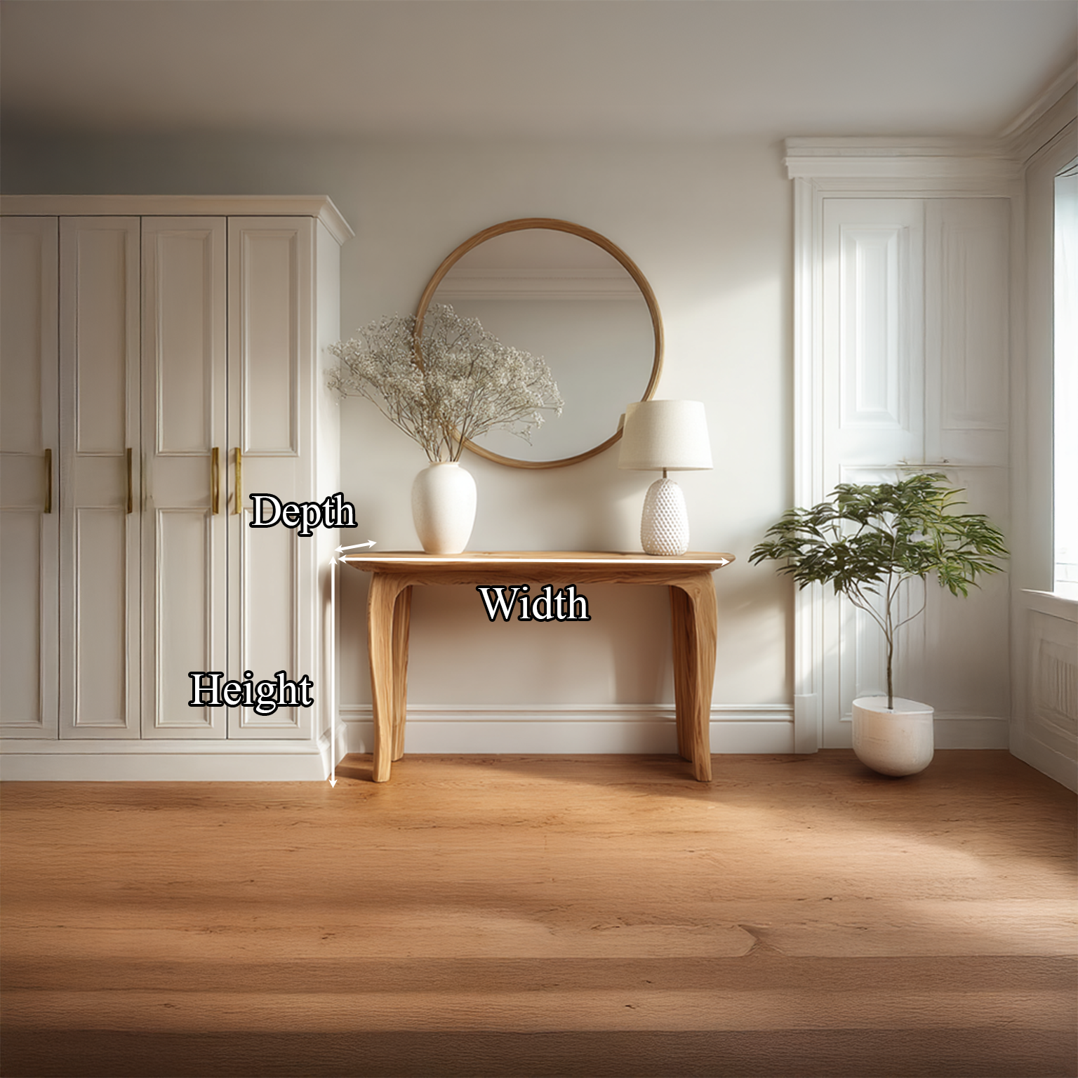 Mid Century Sculptural Entry Console Table Living SINLSACS154