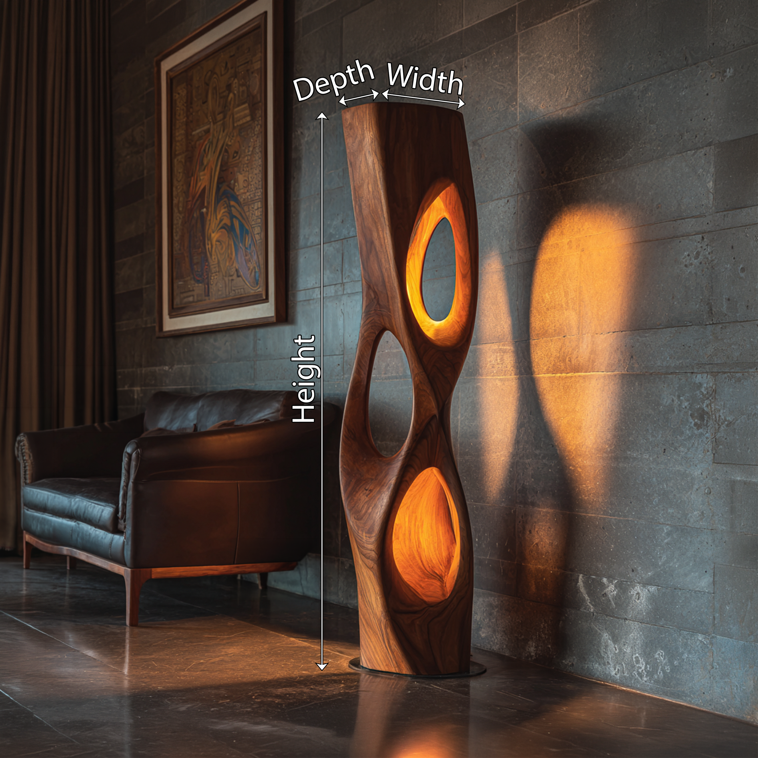 Contemporary Accent Lamp Bedroom Hotel Room Living Room Corner SILDTTRLAM048