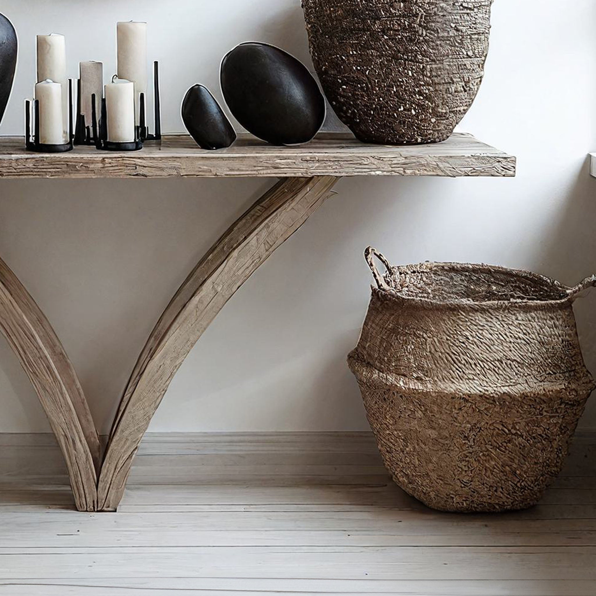 Wood Entryway Console Table Decor SILDTCS069