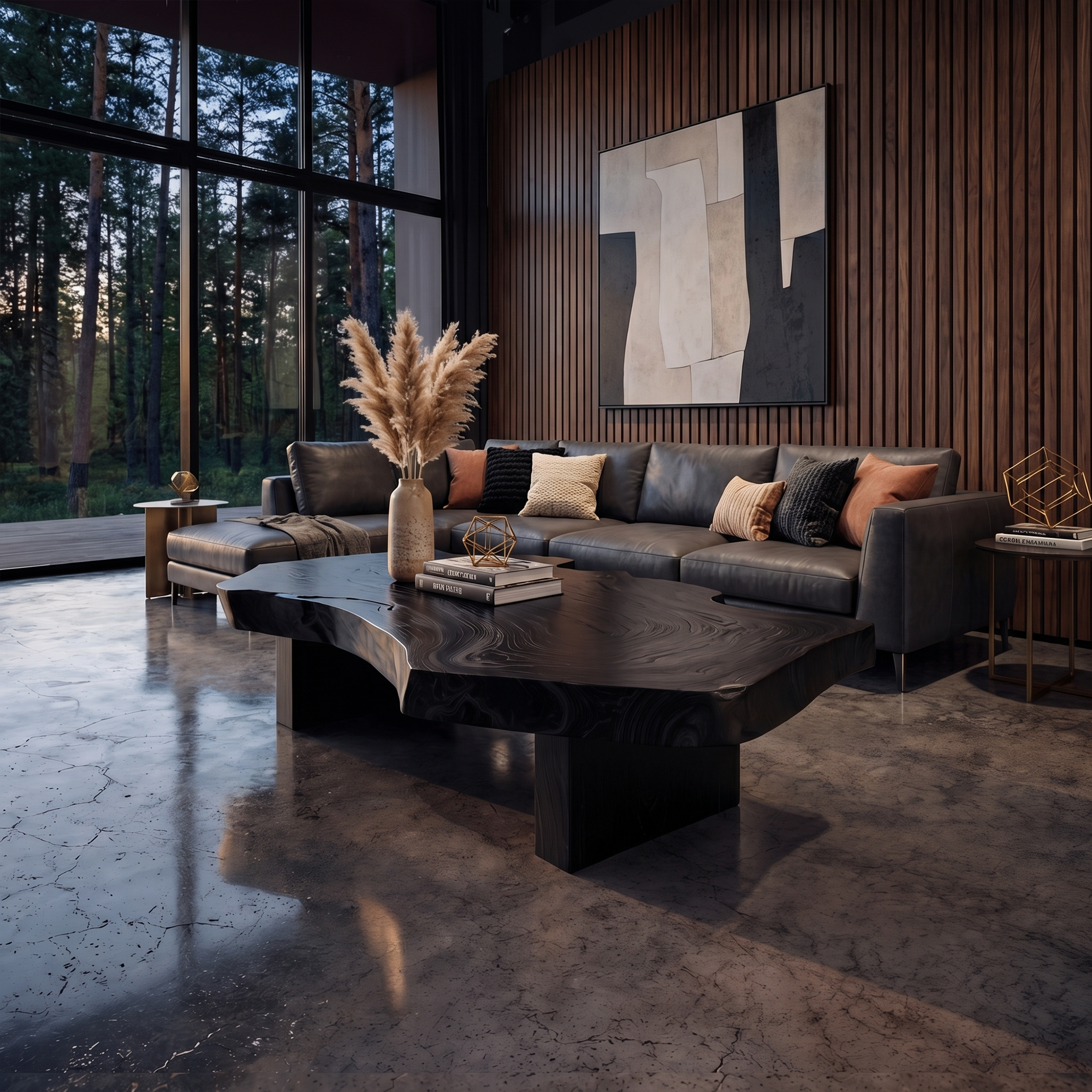 Rustic Art Coffee Table Living Room Or Studio Room SINLKICF138