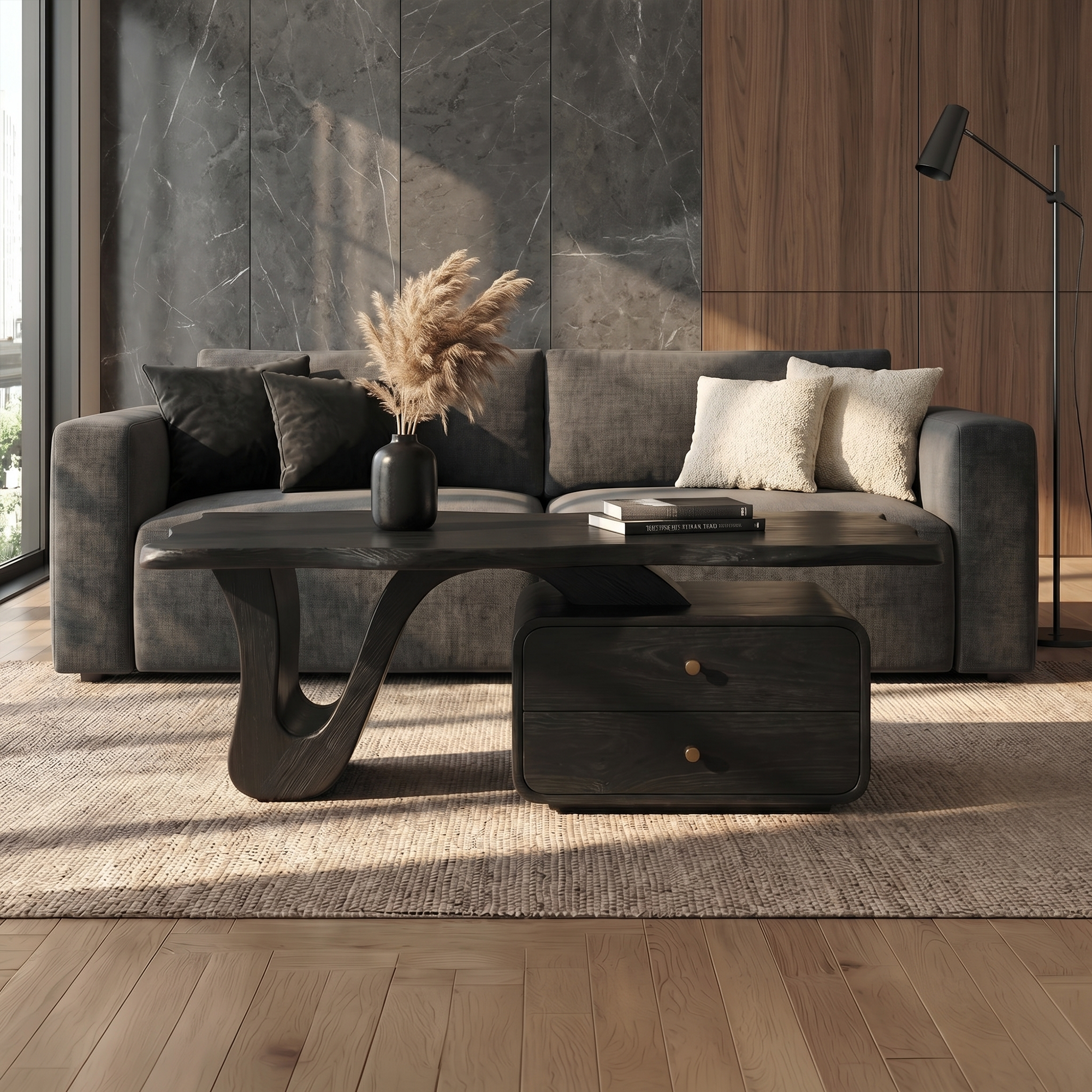 Modern Coffee Table With Storage For Living Room And Lounge SINLKICF358