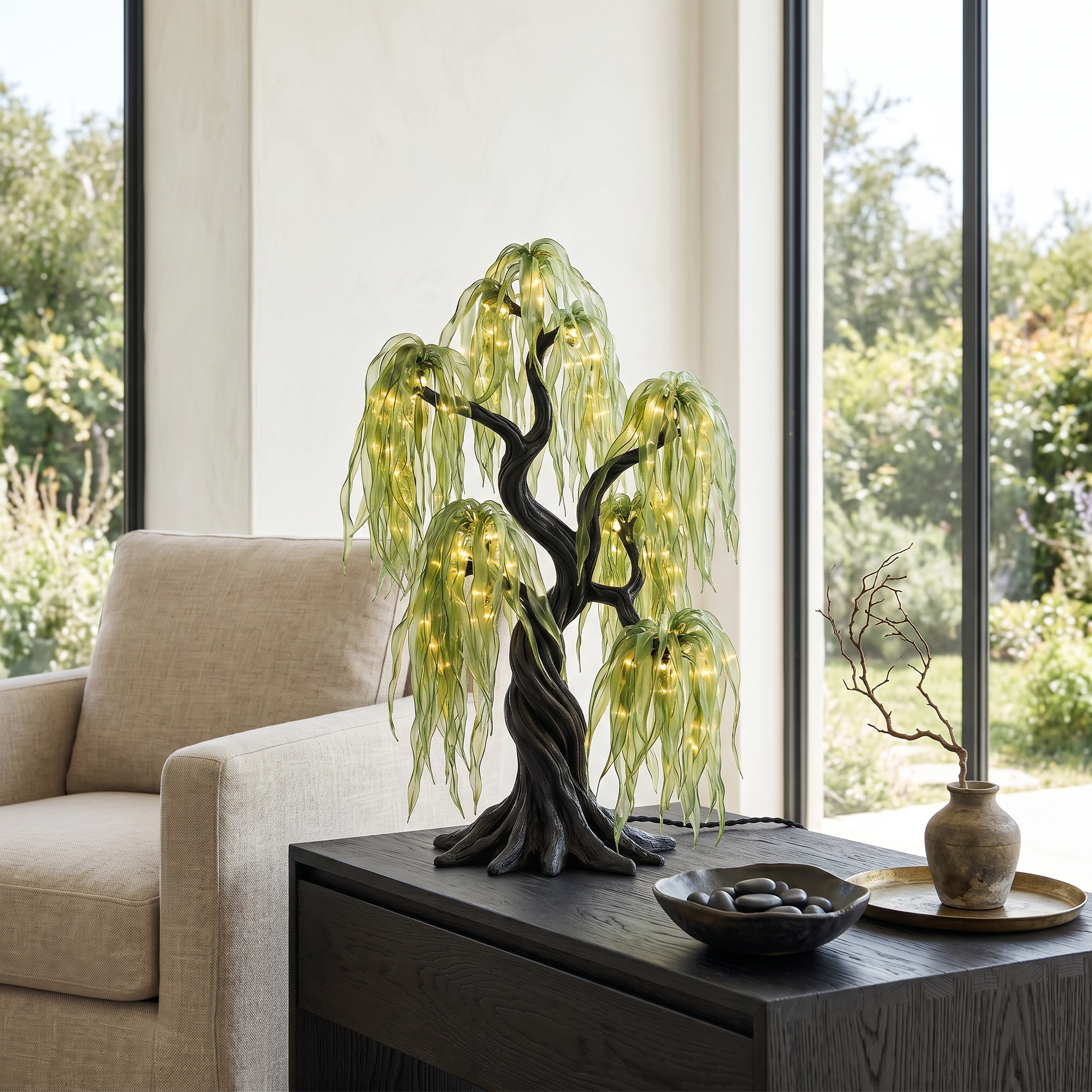 Minimalist Tree Table Lamp For Living Room Decor SINLSATL017