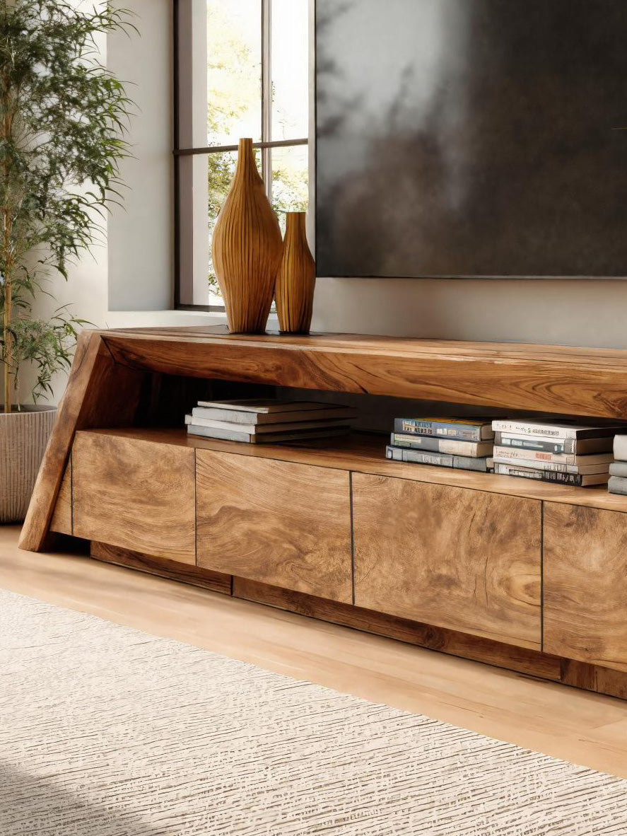 Modern Geometric TV Stand For Living Room SITHHNTVC015