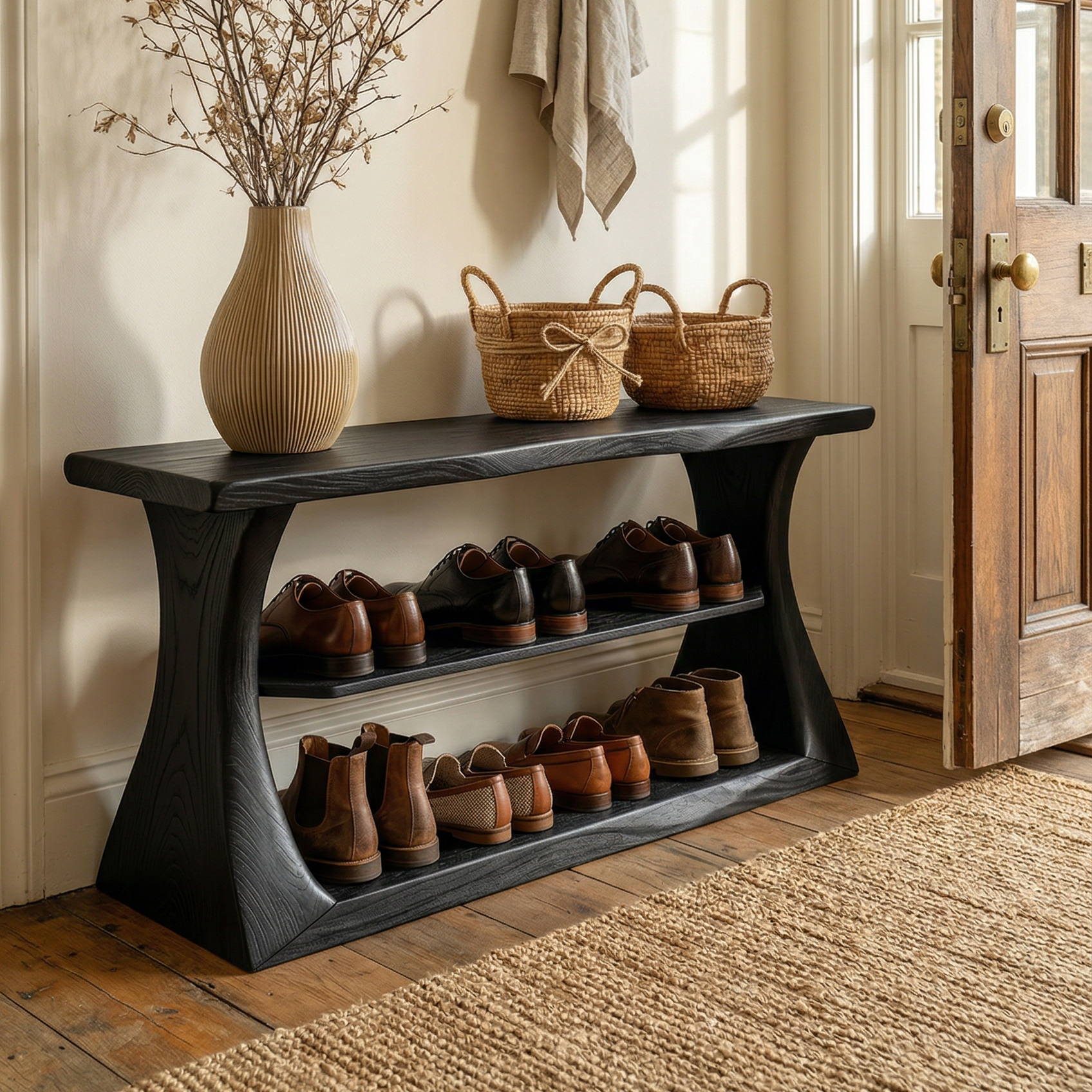 Modern Dressing Table Bedroom Walk In Closet Makeup Area SILDTTRSHB001