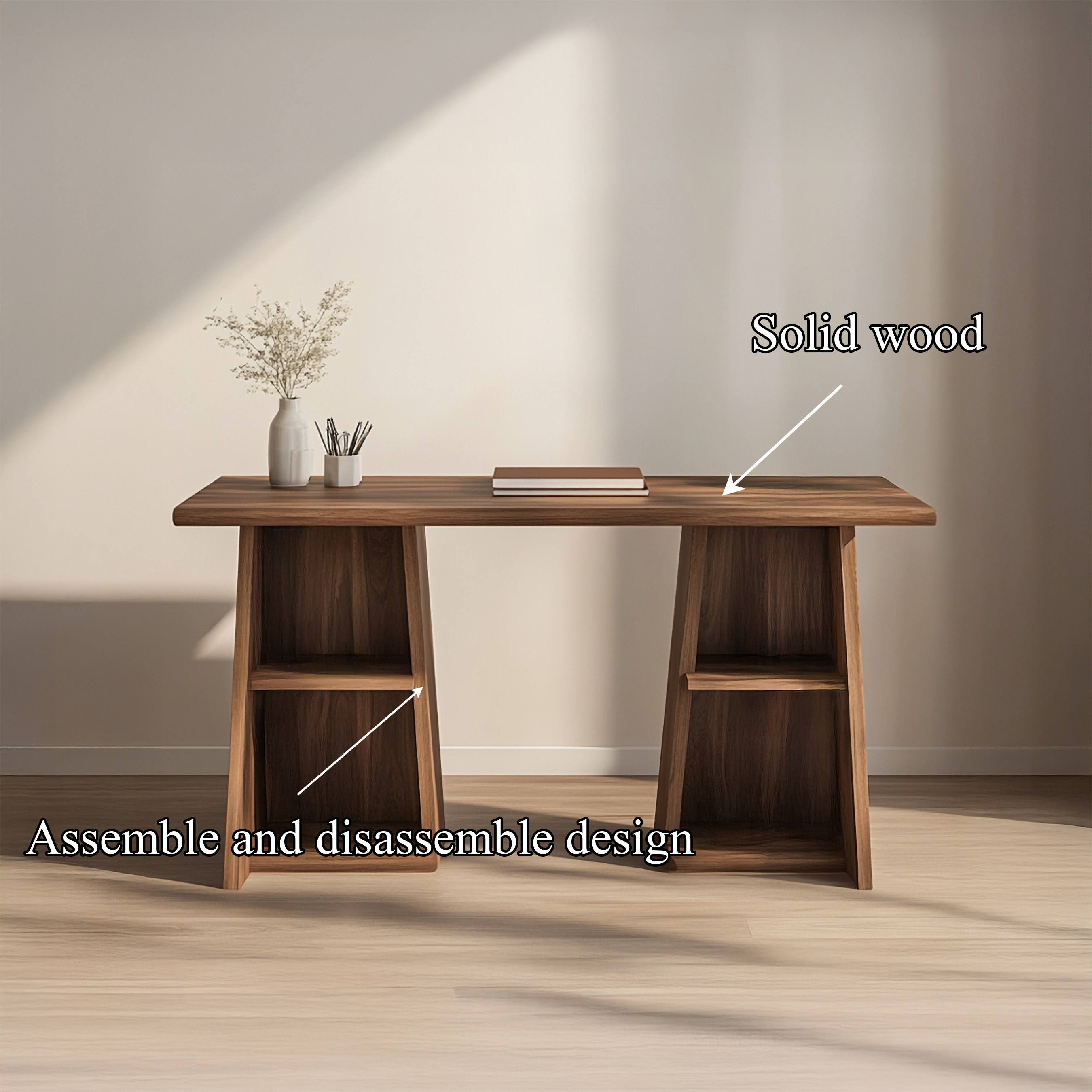 Scandinavian Practical Work Desk Reading Room And Studio SINLSADK082