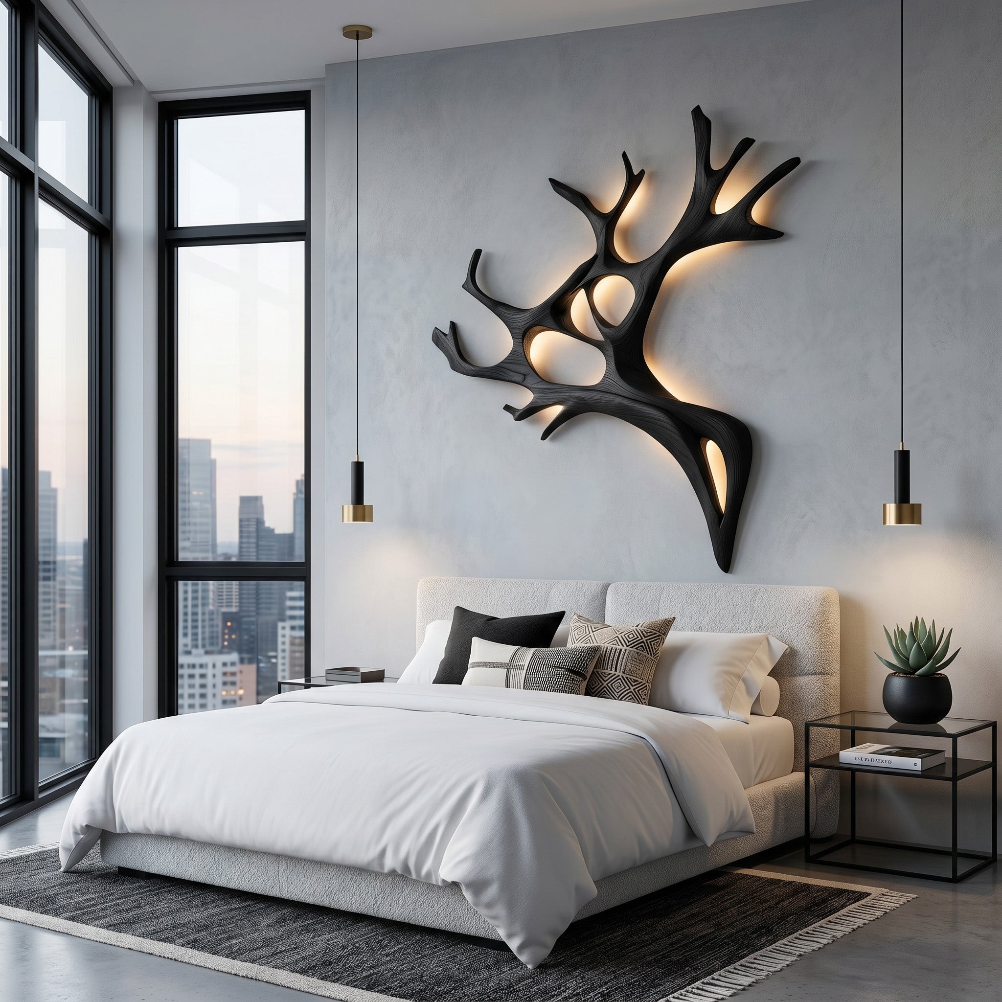Artistic Wooden Wall Light For Home Decor RTTHHNLAM060