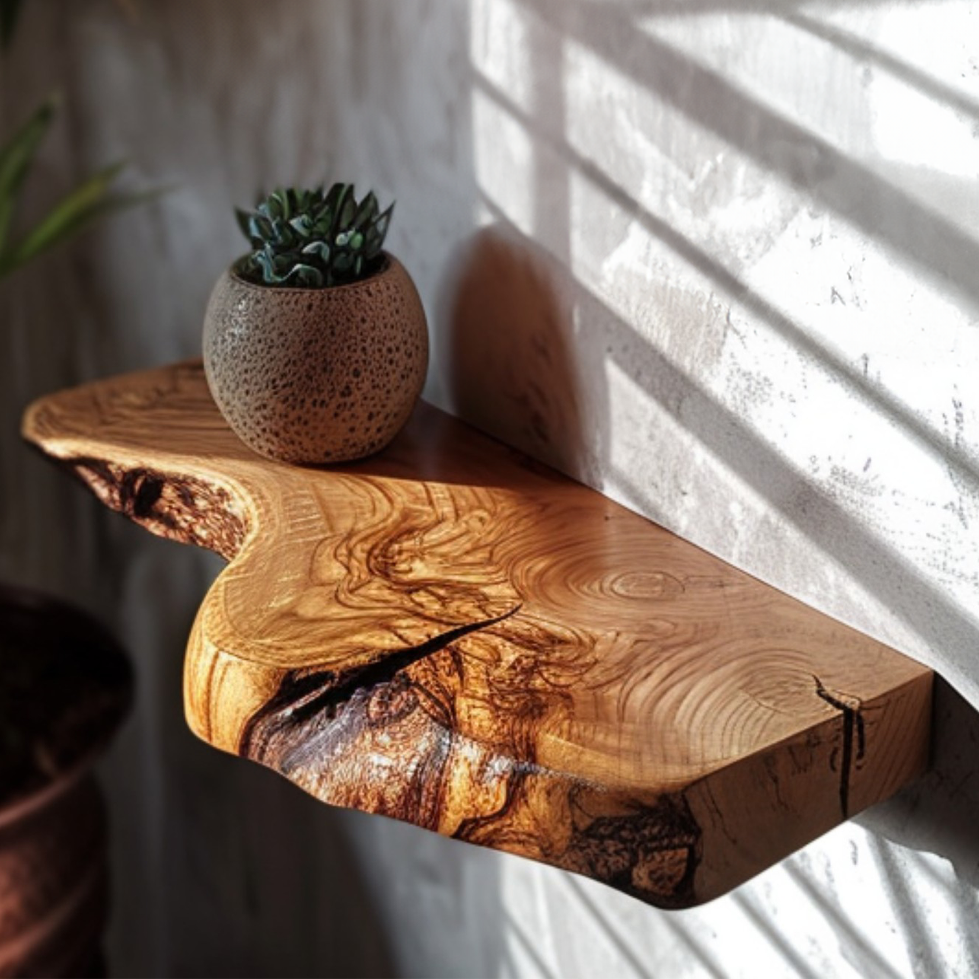 Floating Shelves Live Edge Shelf Decor SINLFL022