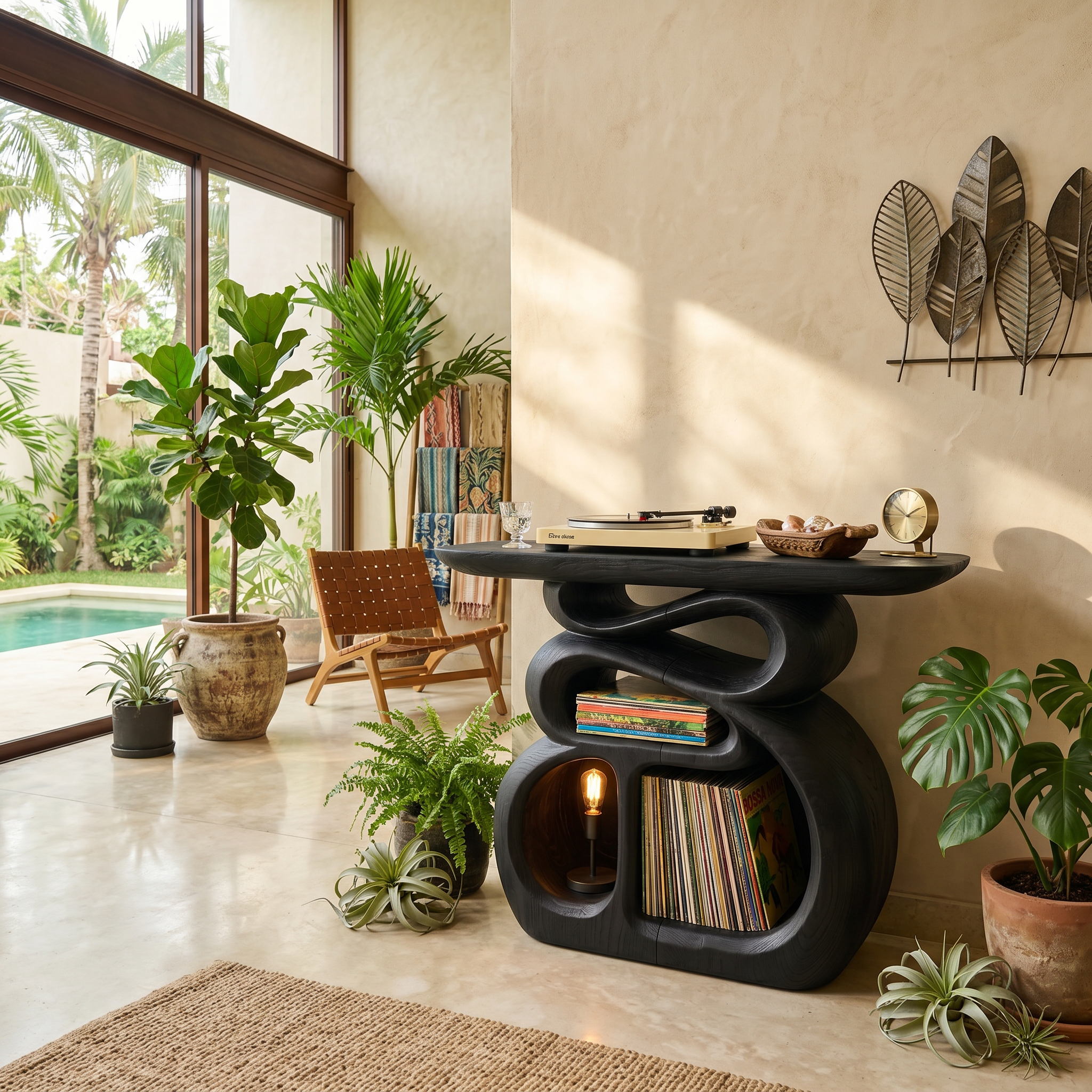 Contemporary Audio Stand For Entertainment Lounge Interior SILDTTNRPT031