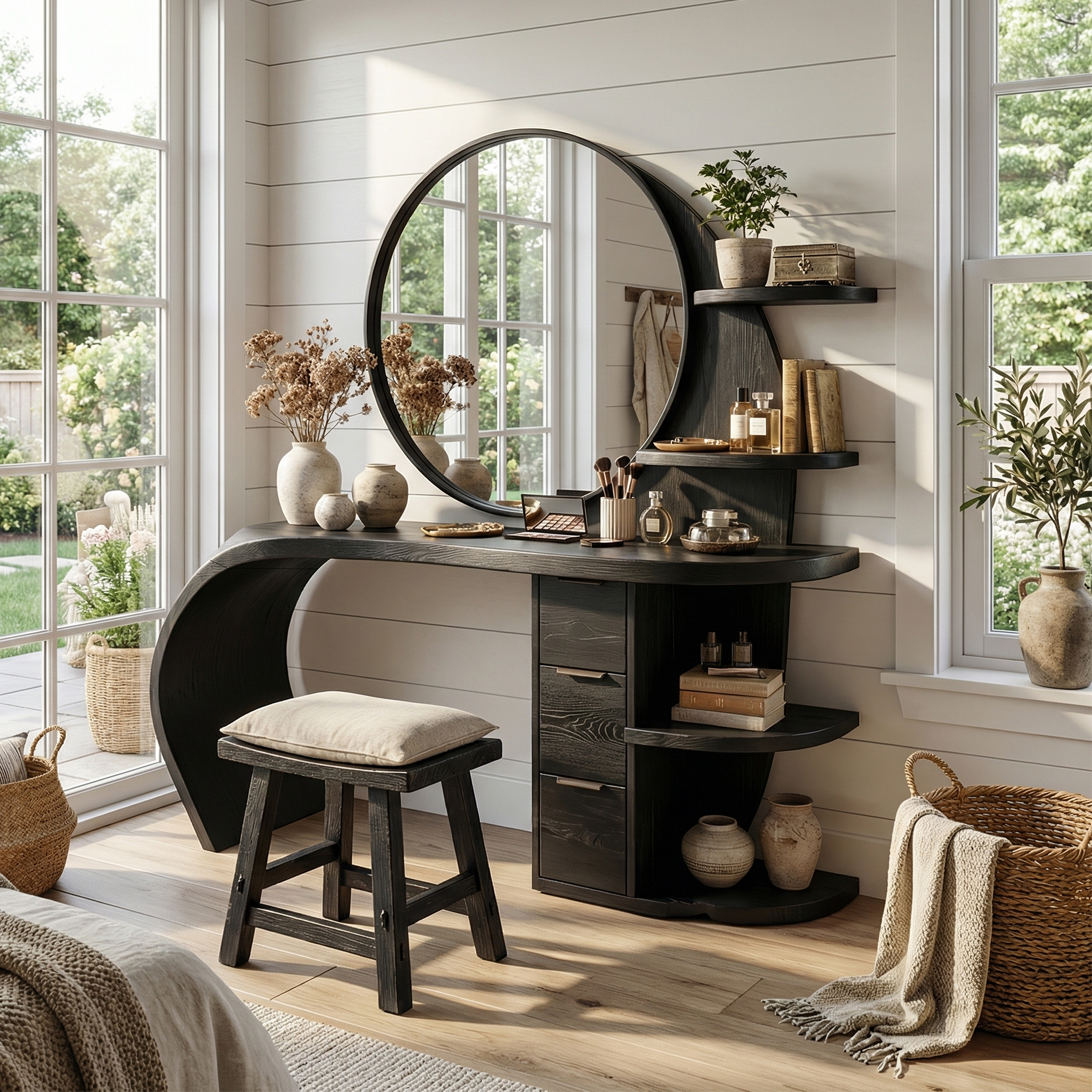 Classic Dressing Table Makeup Area Personal Space Dressing Area SILDTTRMV013