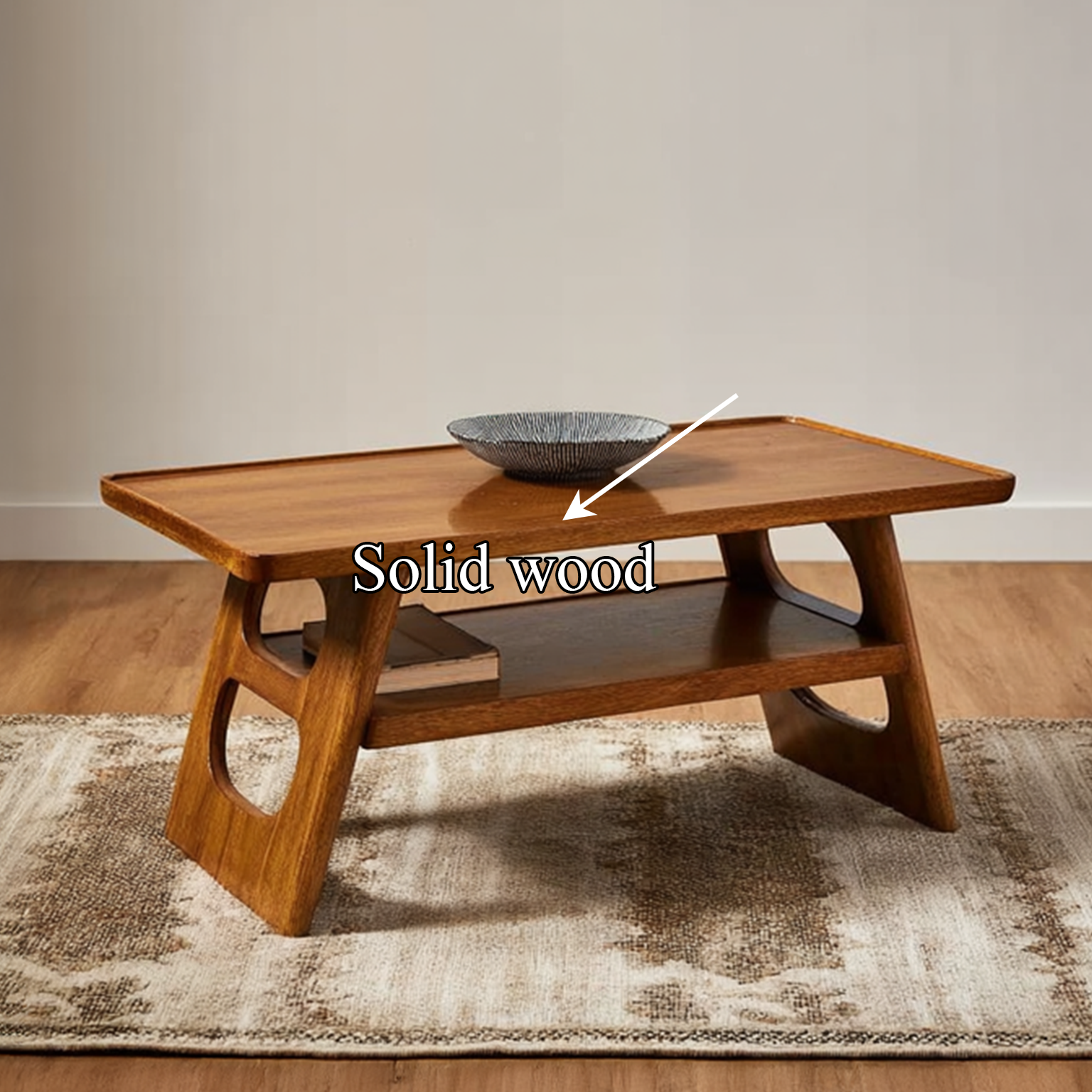 Mid Century Modern Coffee Table Living Room SINLSACF055