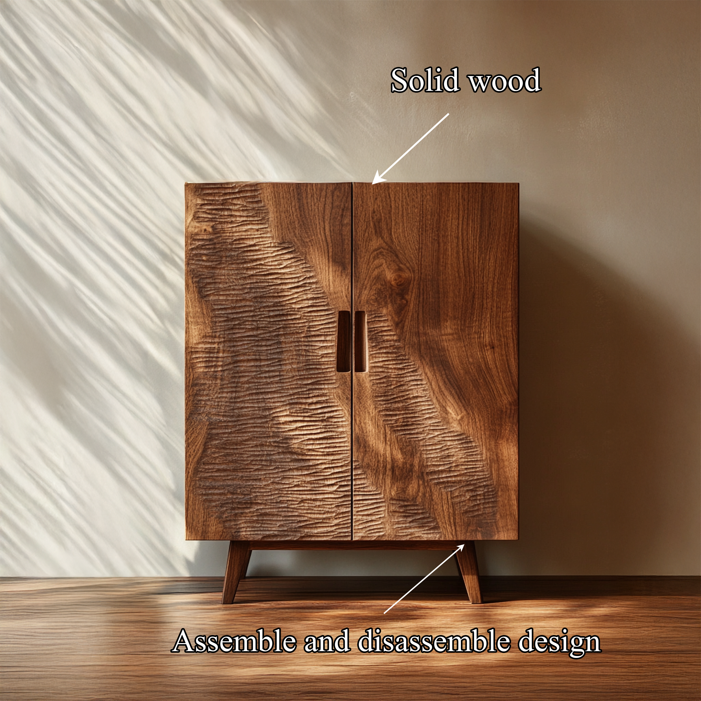 Rustic Organic Accent Cabinet Living Room And Soft Room SINLSASC350