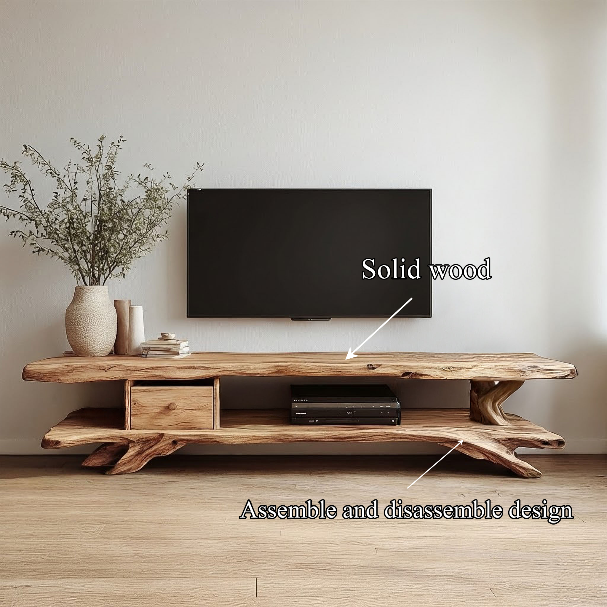 Rustic TV Console For Living Room And Family Space SINLSASC456