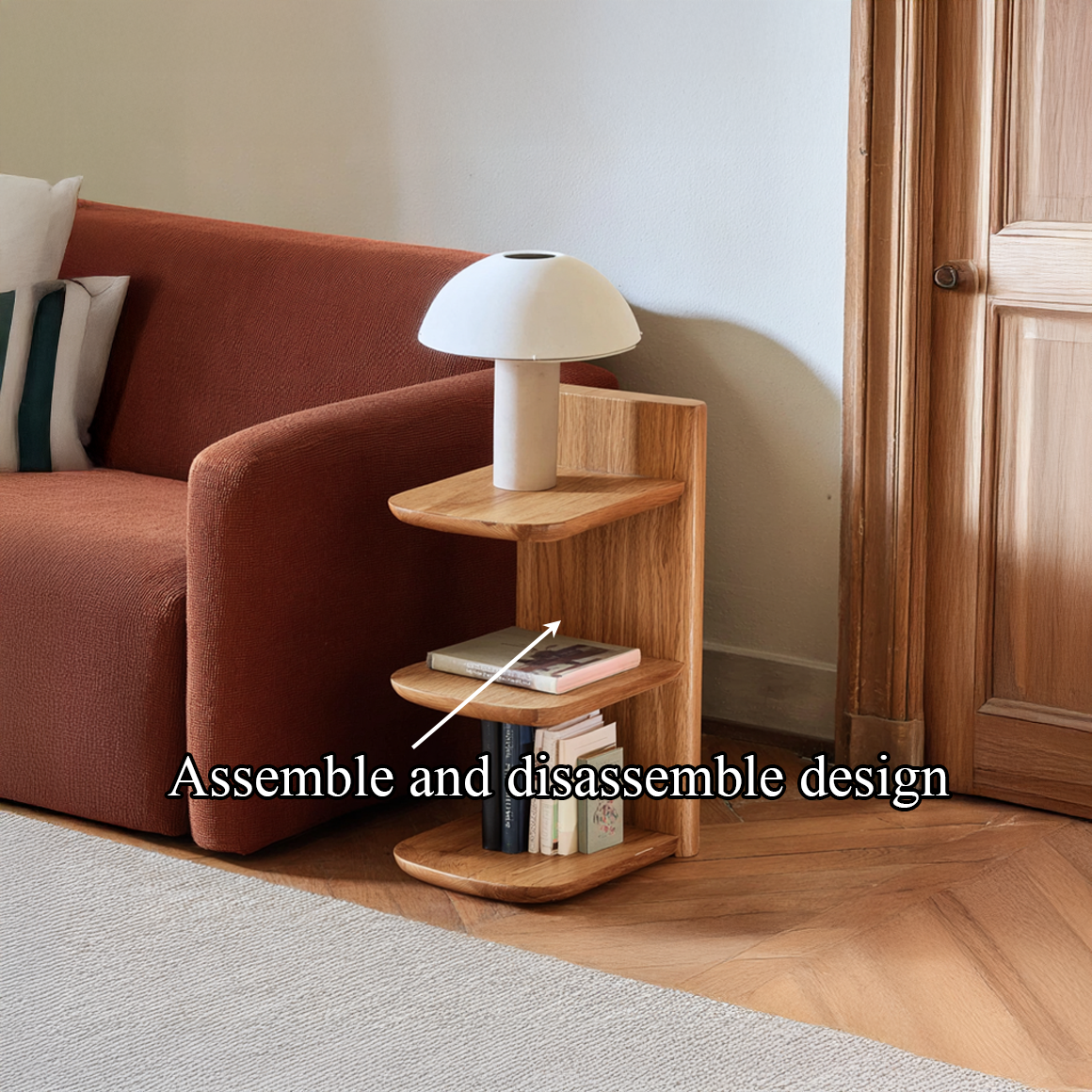 Mid Century End Table Bedroom Or Living Room SINLSABT144