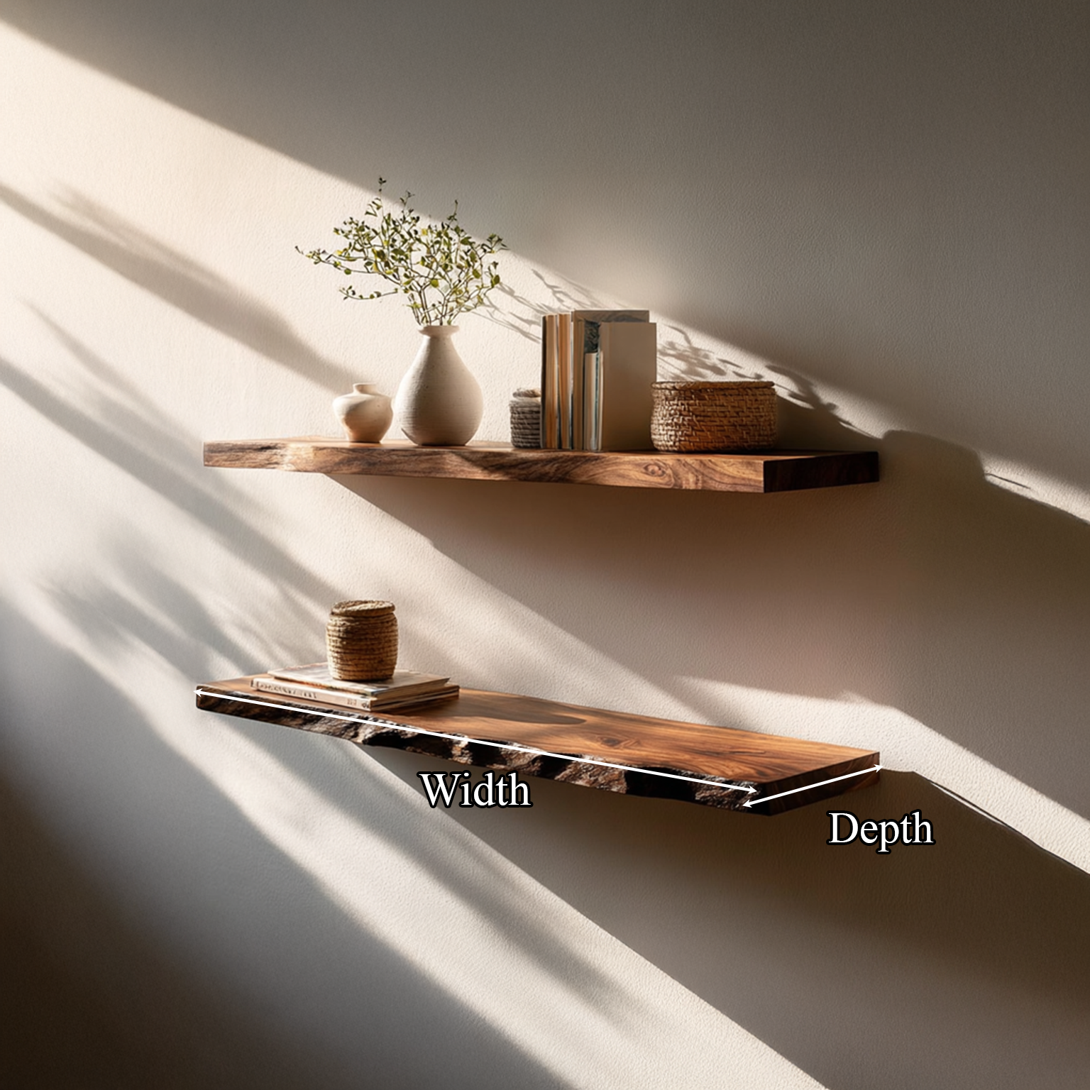 Rustic Floating Shelf Modern Living Room SINLSAFL096
