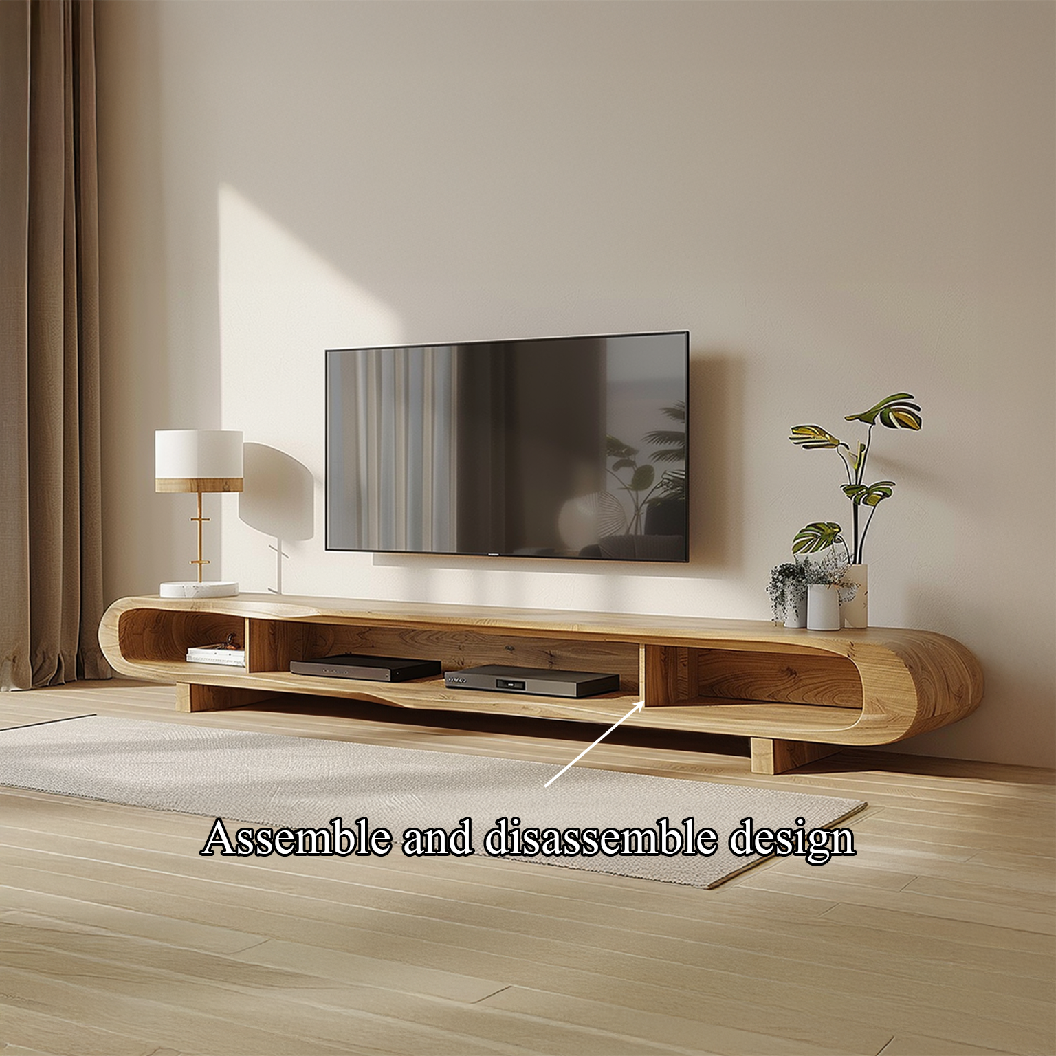 Modern Minimal TV Console For Living Room And Studio SINLSACS119