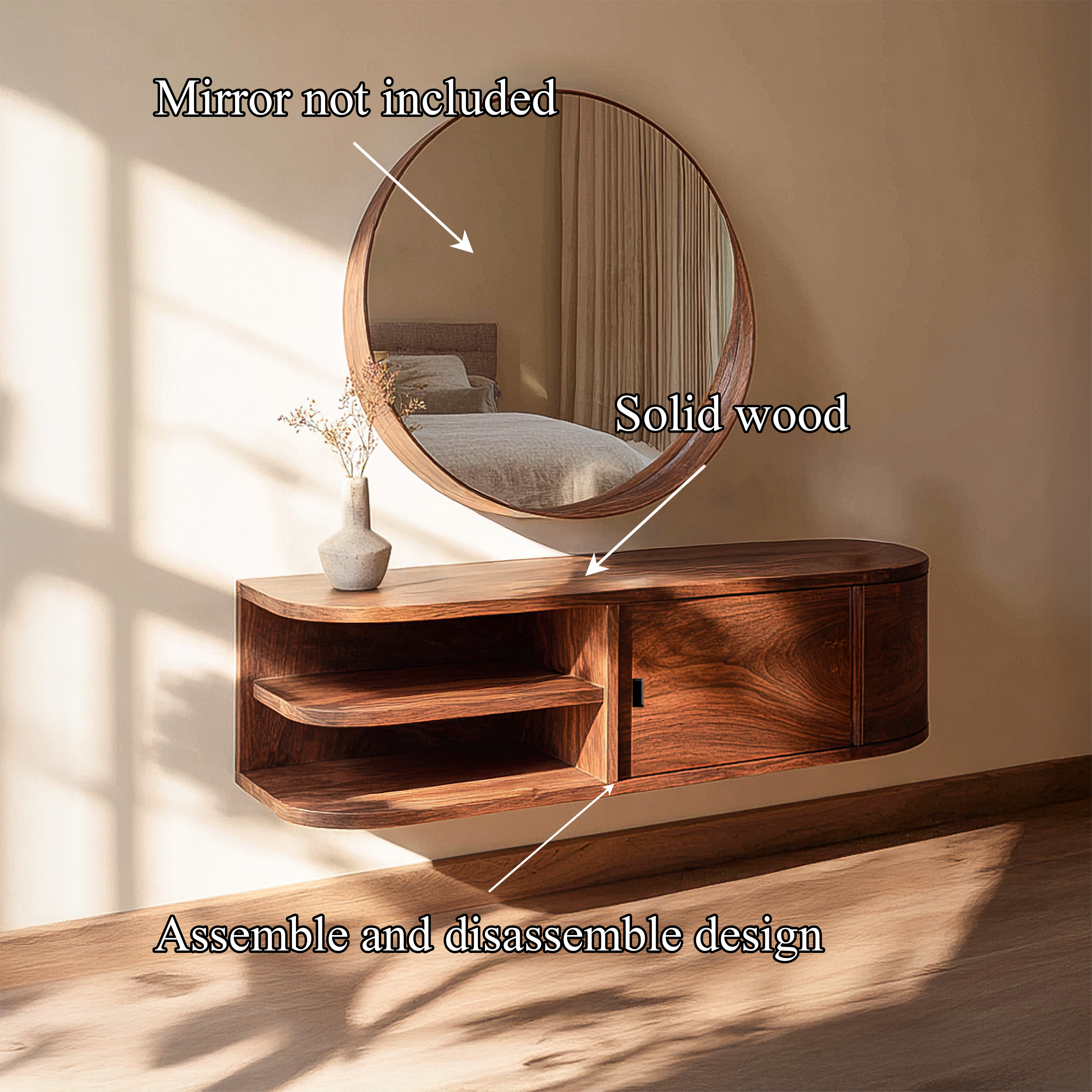 Rustic Cabinet Bathroom Vanity Organic Wood Bathroom Decor SINLSABRV239